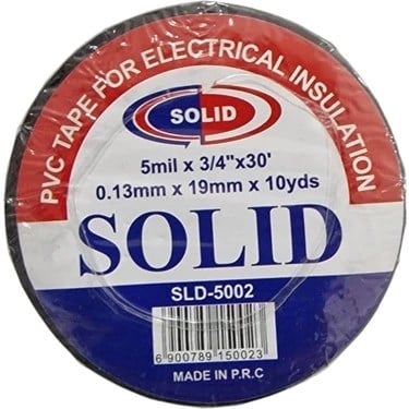 SOLİD İZOLABANT (ELEKTRİK BANDI) 19MM x 10 YARDS