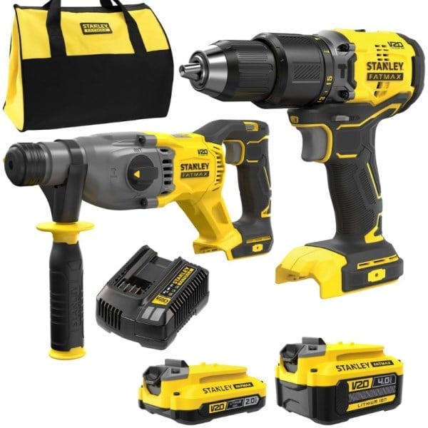 STANLEY AKÜLÜ MATKAP + KIRICI - DELİCİ SFMCK216MDS-QW