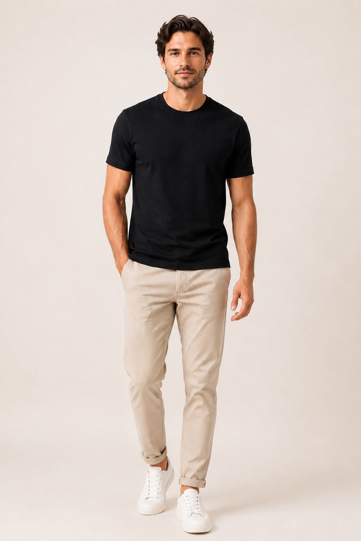 Siyah Soft Flex T-Shirt