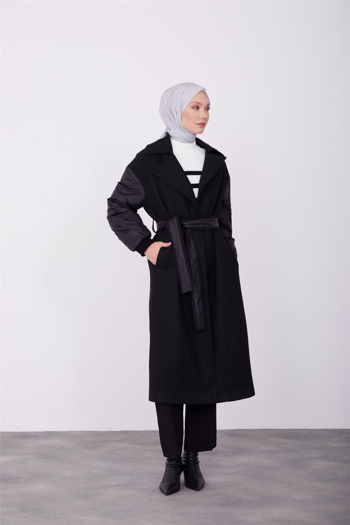 Bomber Kollu Kaban 23K7201 Siyah