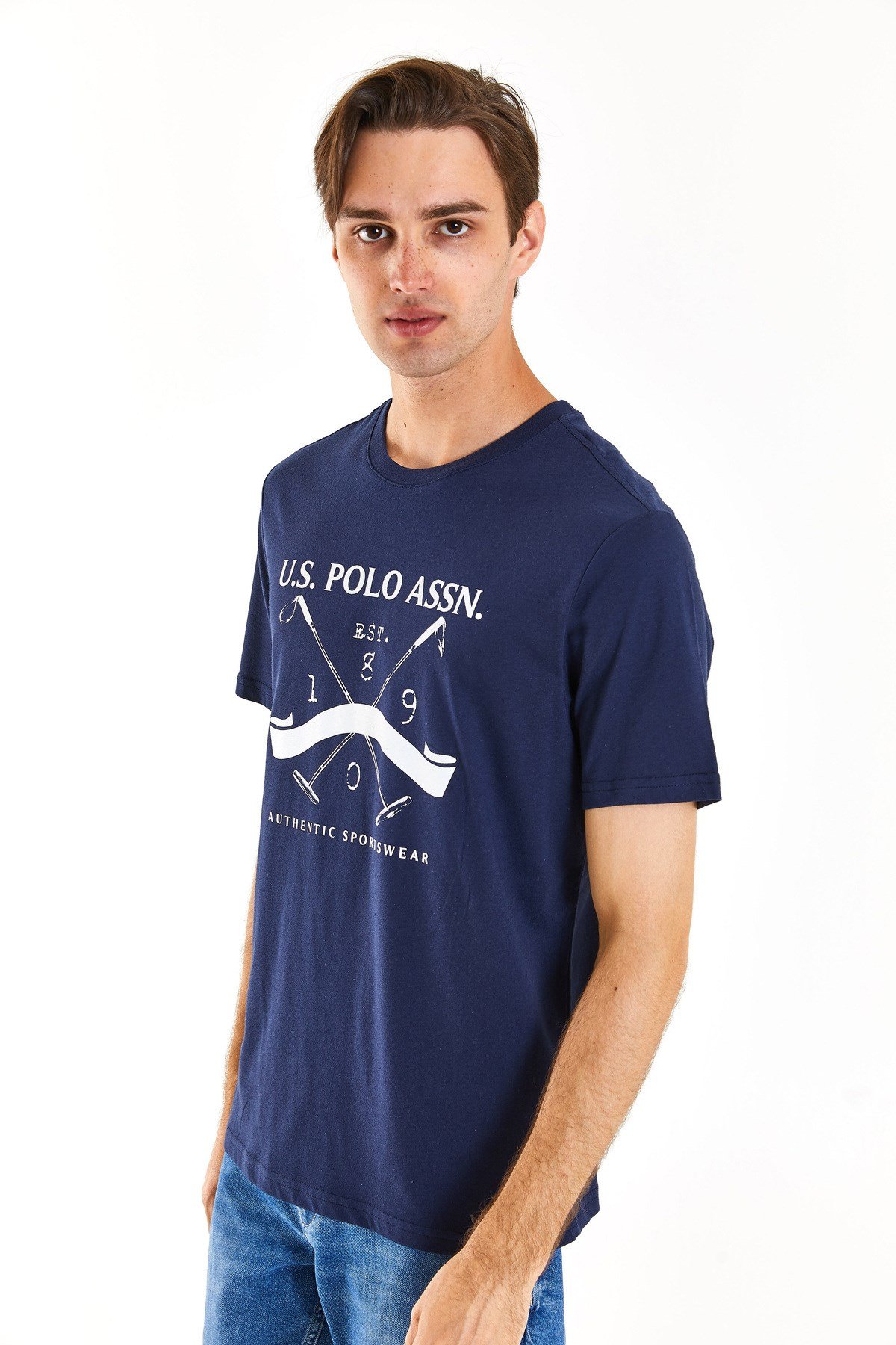 EMAS US Polo Assn Erkek T-shirt 1823896 Lacivert