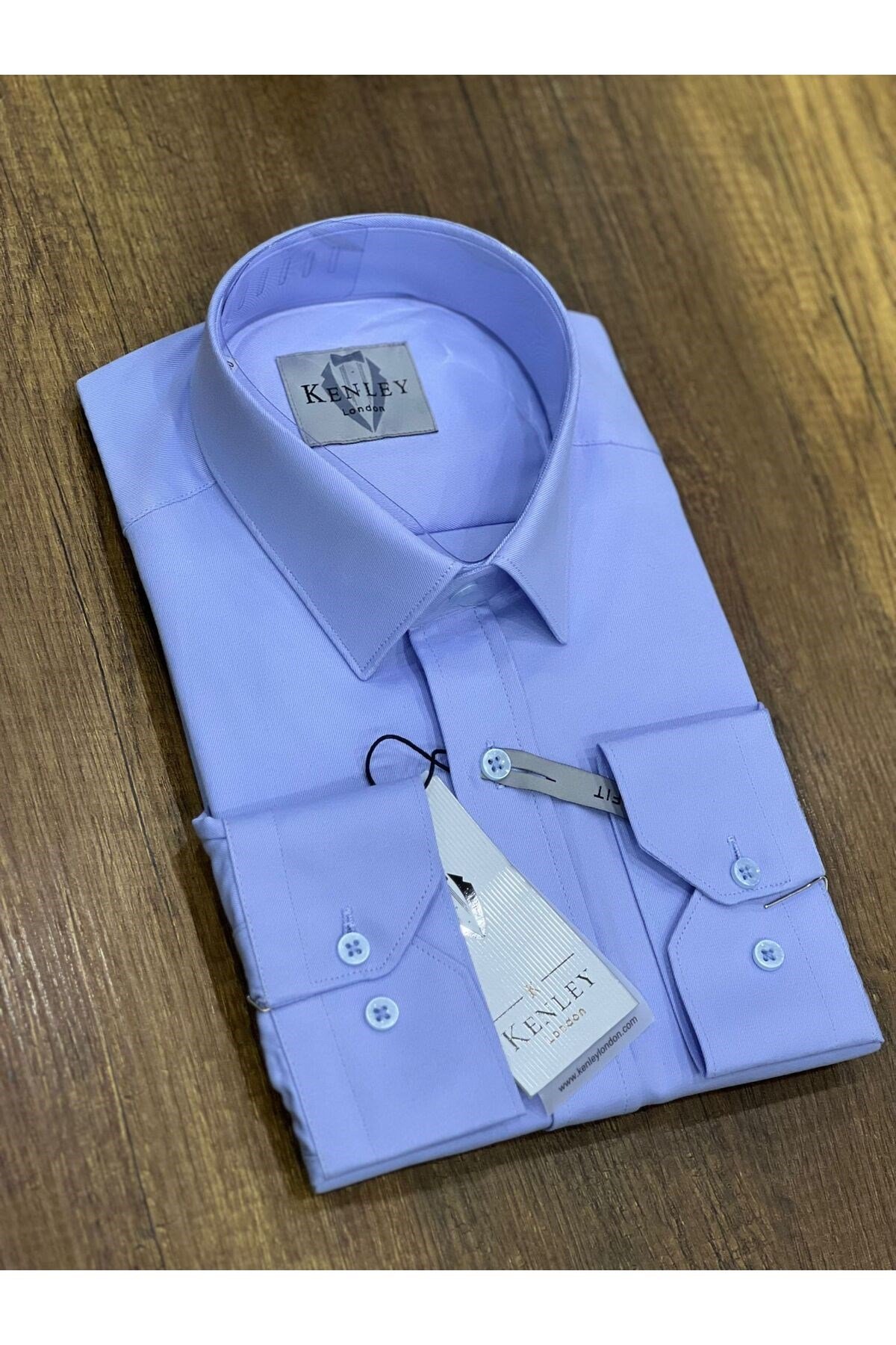 Erkek Gömlek Slim Fit %100 Pamuk