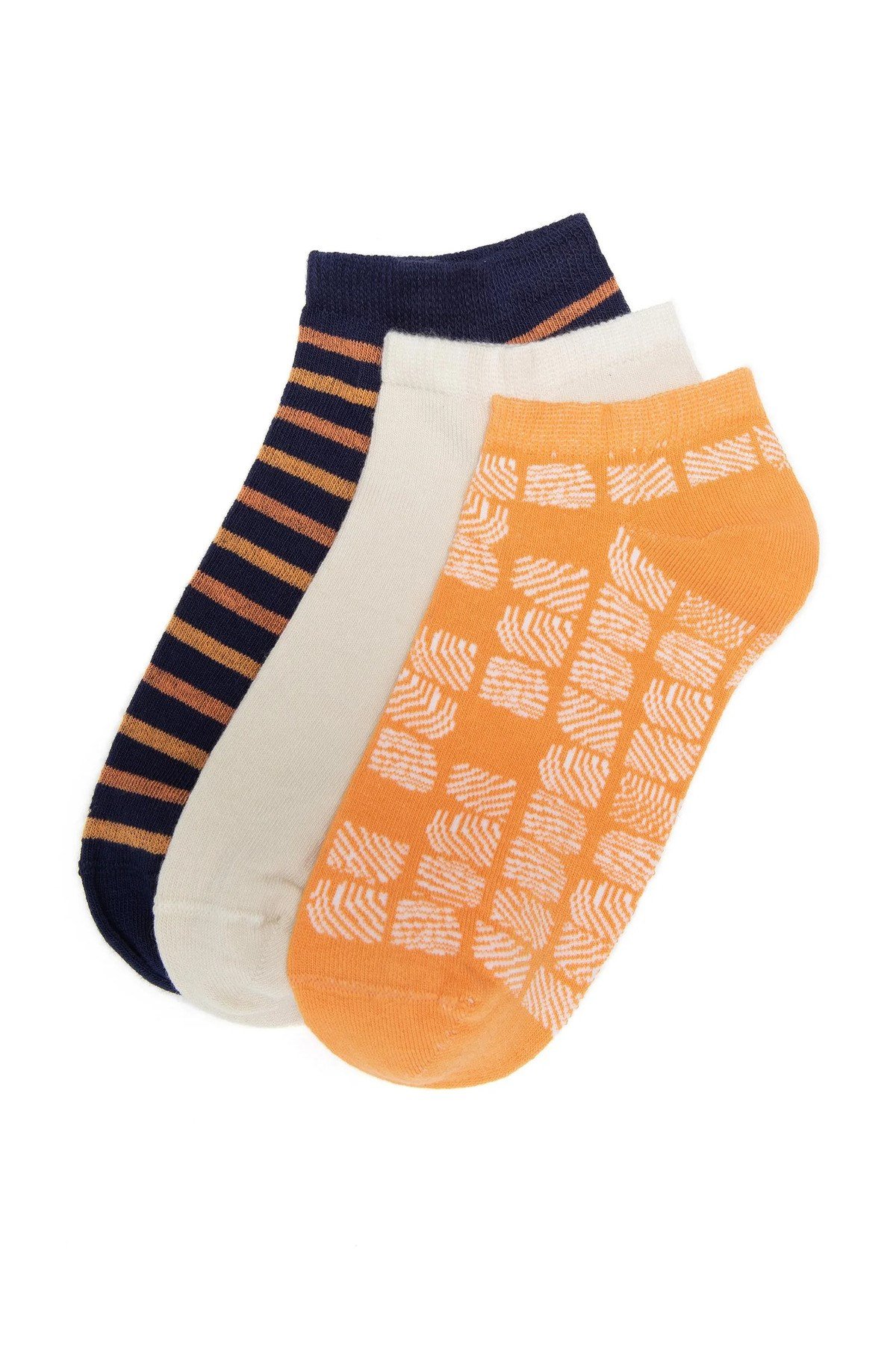 Kadın 3'lü Patik Çorap A082SZ013.P02.EDO.VR051