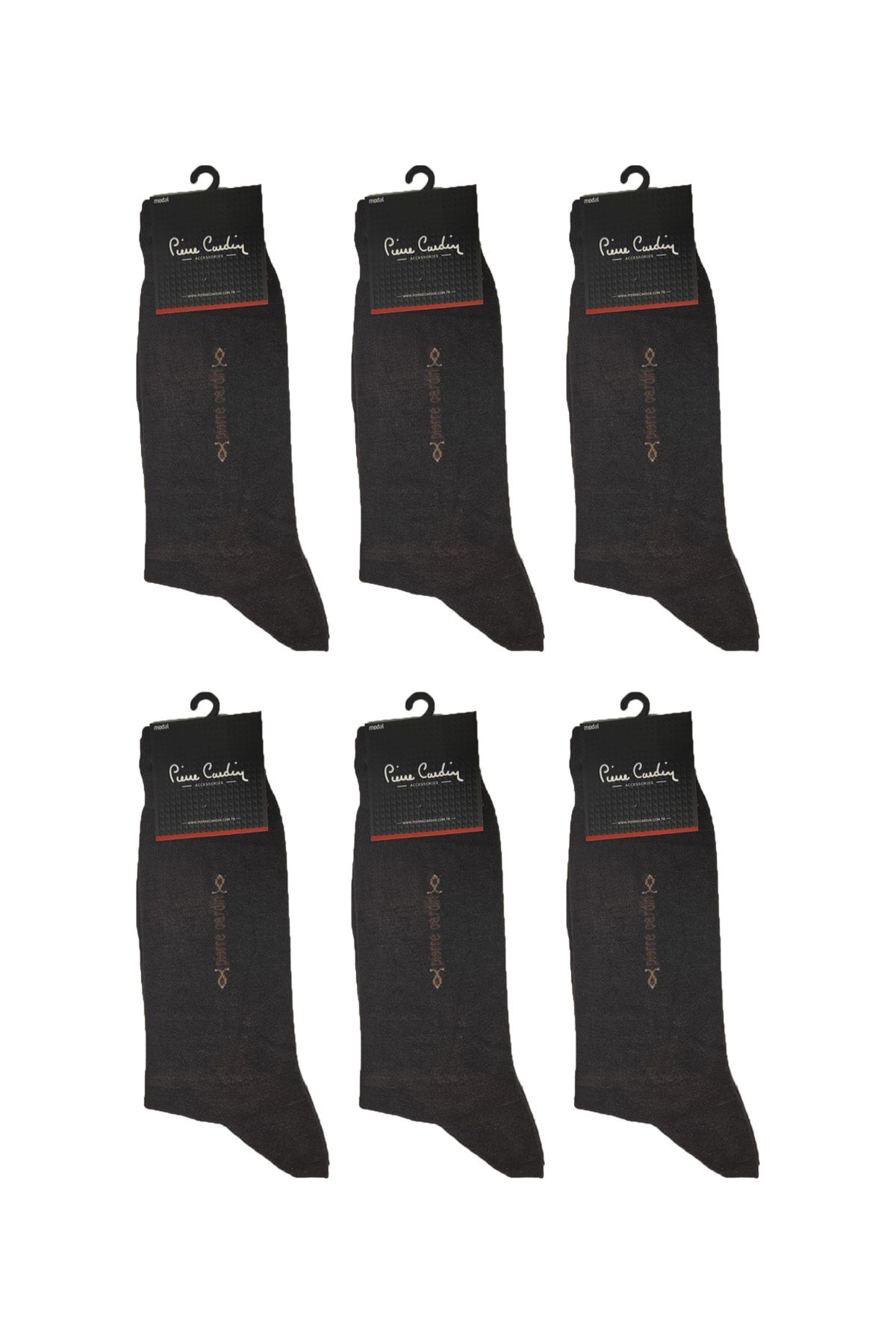 Pier Cardin Erkek 40-44 FLAT 6Lı Çorap PIER800-6