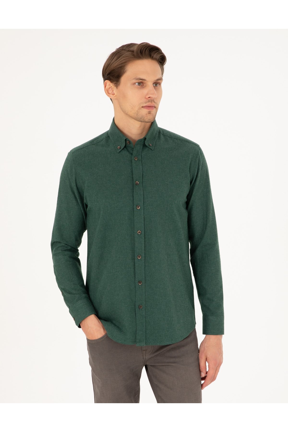 Regular Fit Uzun Kollu Gömlek 1960022