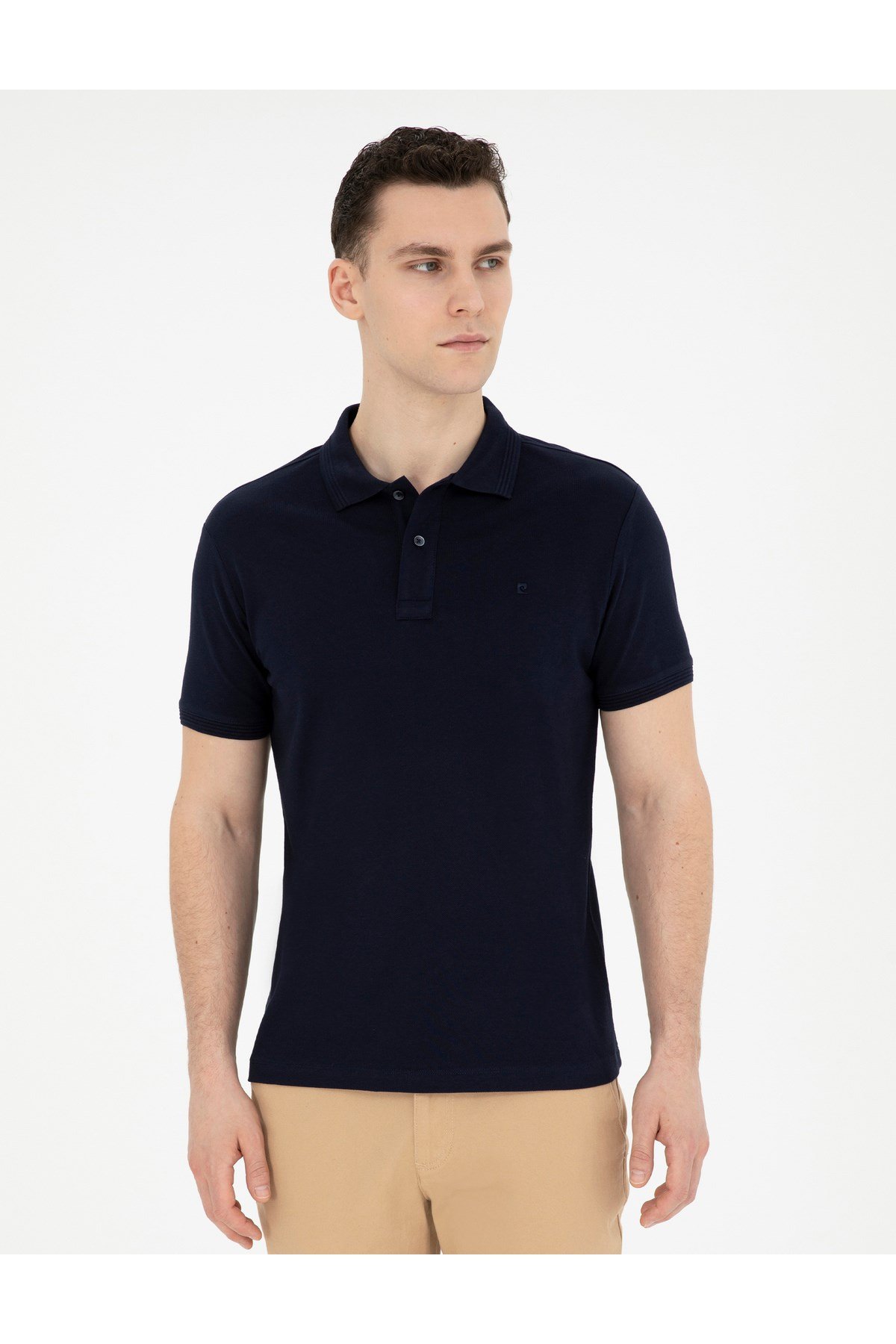 Slim Fit Polo Yaka %100 Pamuk T-Shirt 1822564