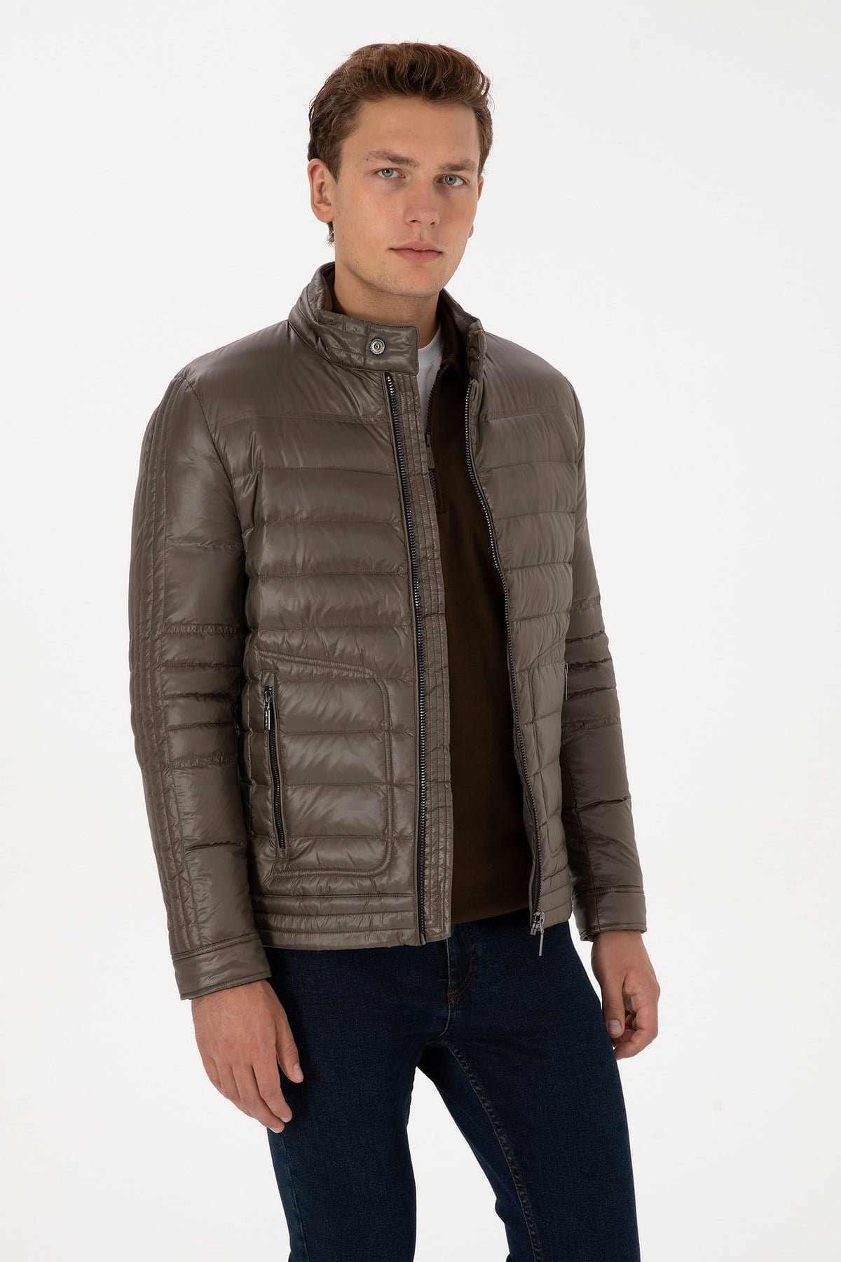 U.S. POLO ERKEK SLİM FİT KAZ TÜĞÜ SPOR MONT 2246527 MORE25K