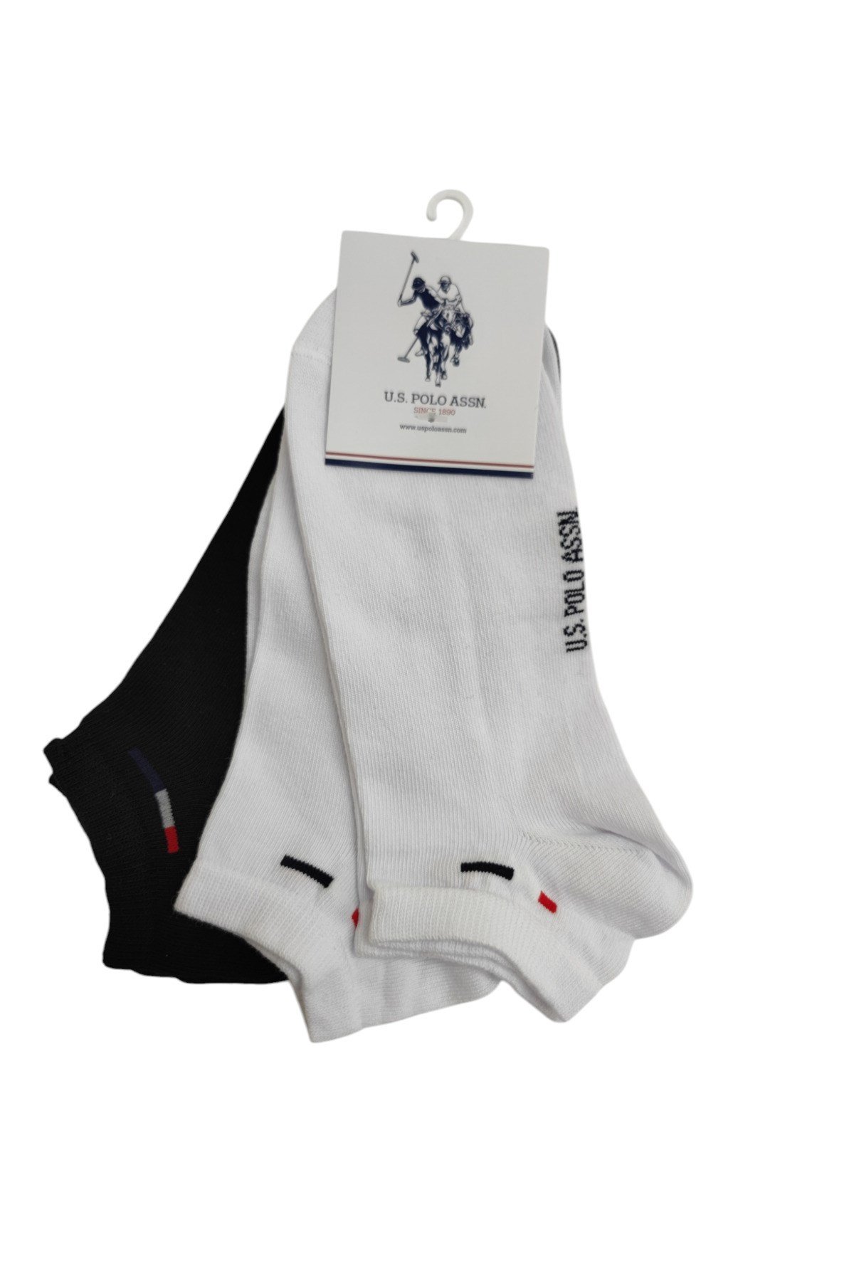 U.S. Polo Assn. Erkek 3'lü Patik Çorap JAMES