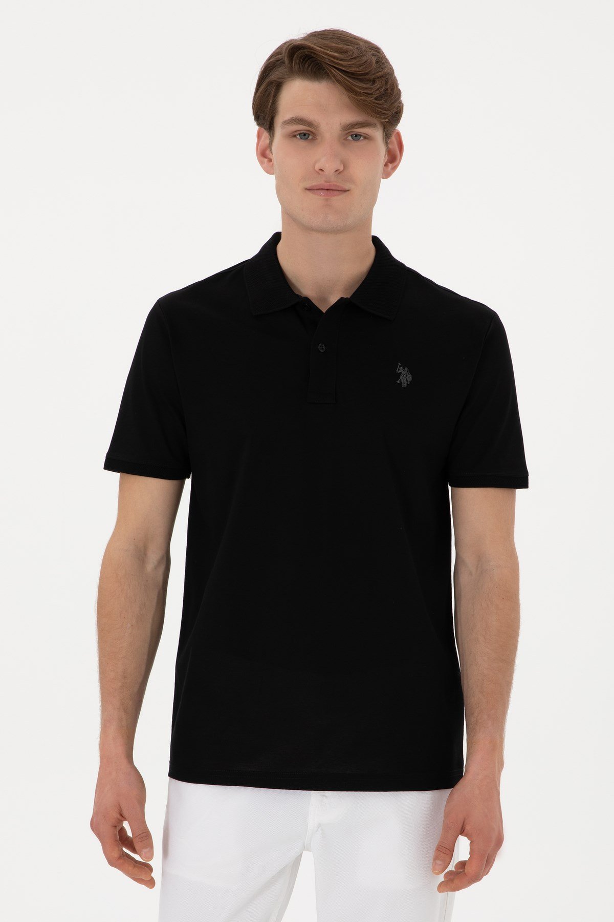 U.s. Polo Assn. Erkek Regular Fit Polo Yaka Basic Tişört 2084383
