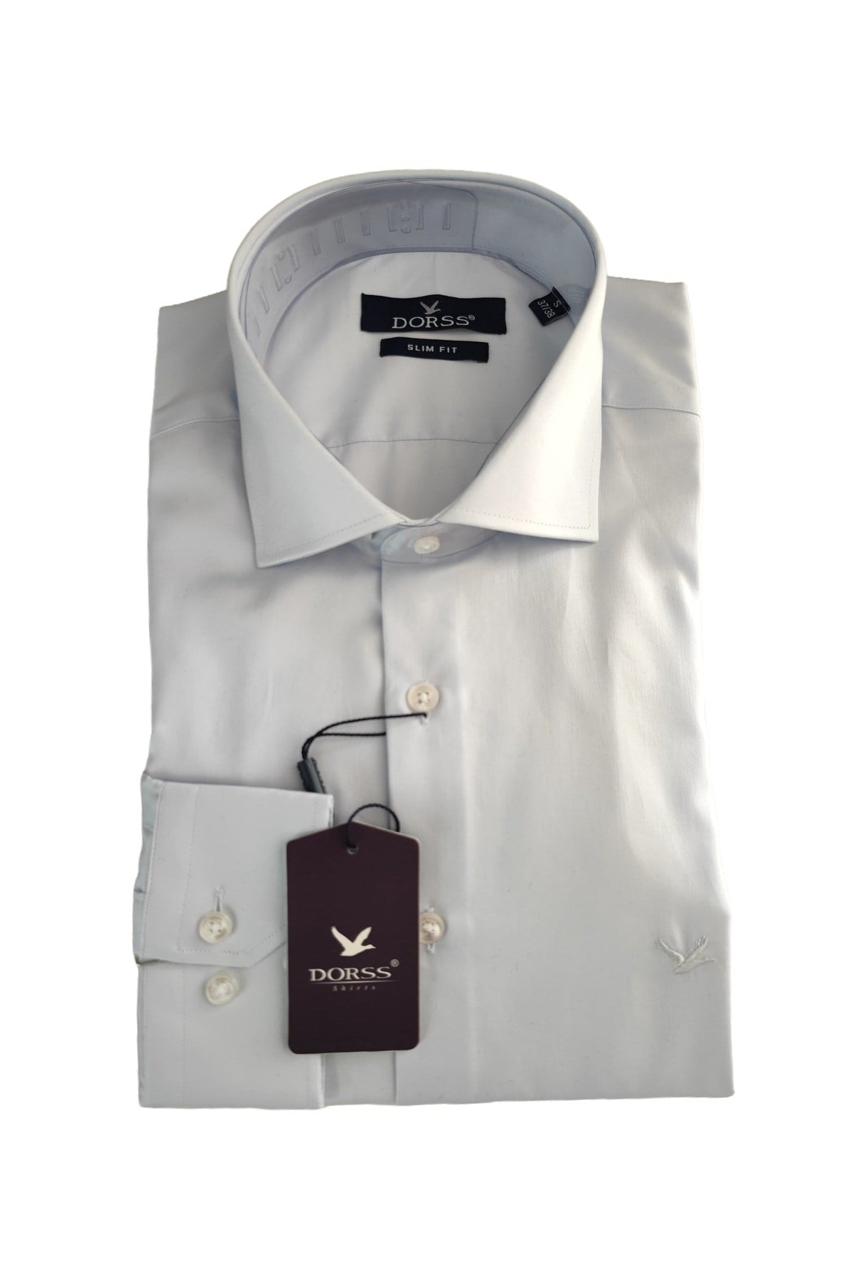 Uzun Kollu Slim Fit Basic Pamuklu Erkek Gömlek
