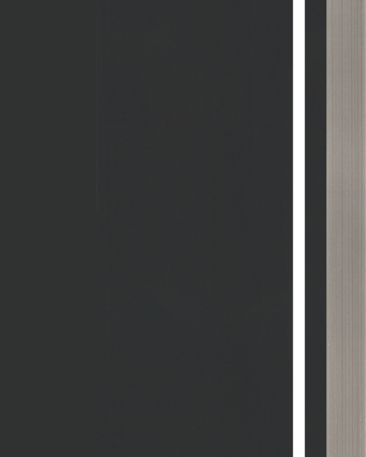 AGT 6022 Hg Antrasit Çift Renk PVC Kenar Bandı 22x0.80 mm 150 Metre