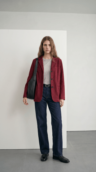 SUET BLAZER CEKET