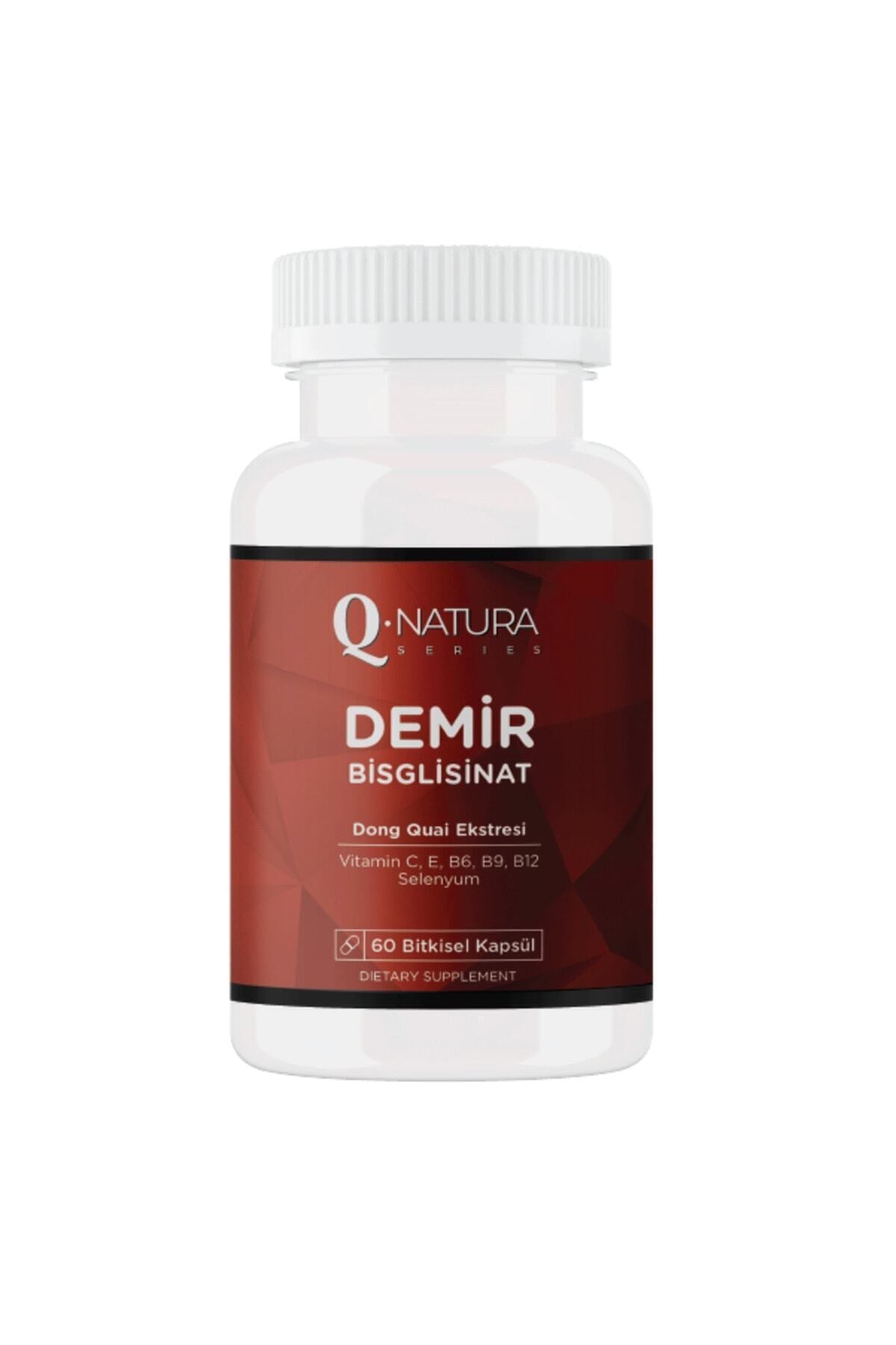 Demir Bisglisinat Iron 60 Bitkisel Kapsül