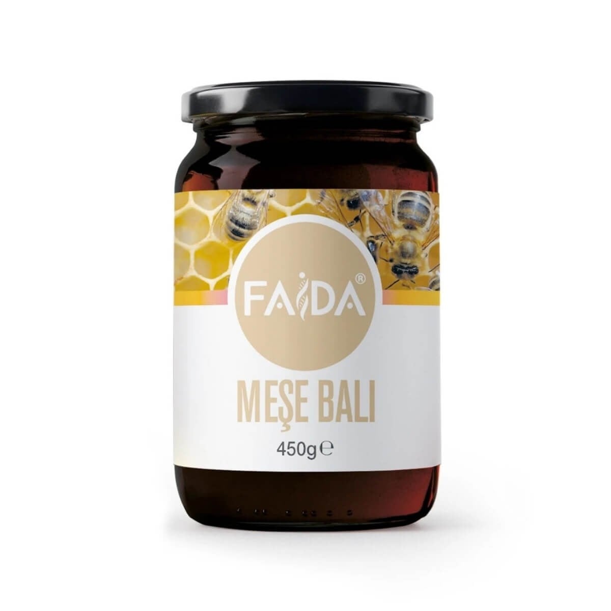Doğal Süzme Meşe Balı 450 Gr