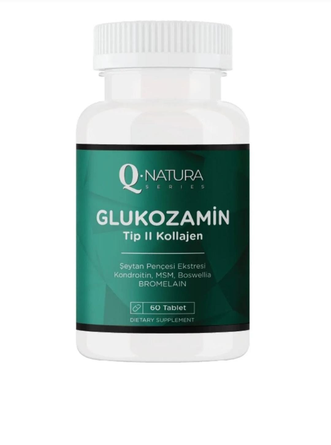 Q natura series Glukozamin Tip 2 Kollajen 60 Tablet