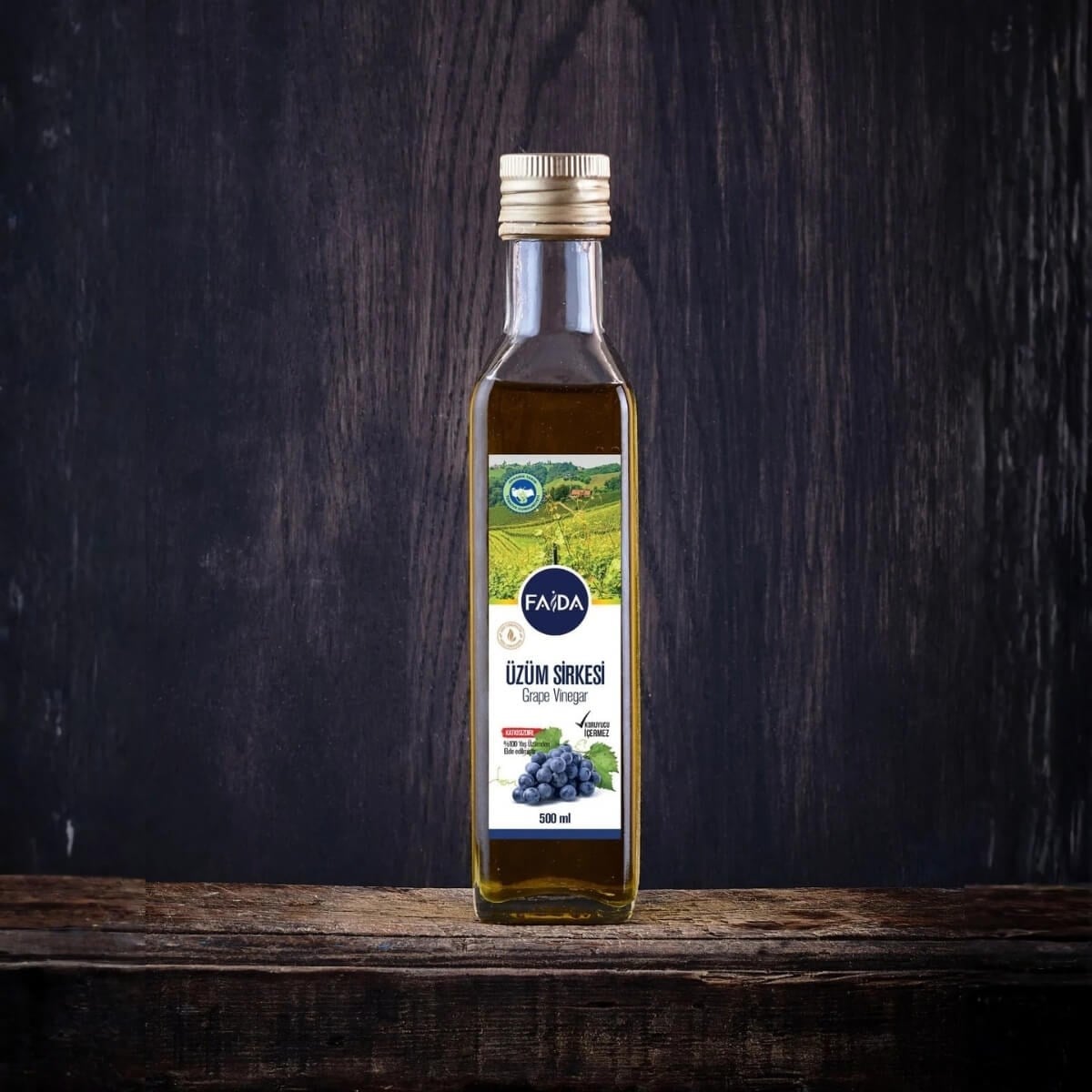 Üzüm Sirkesi 500ml