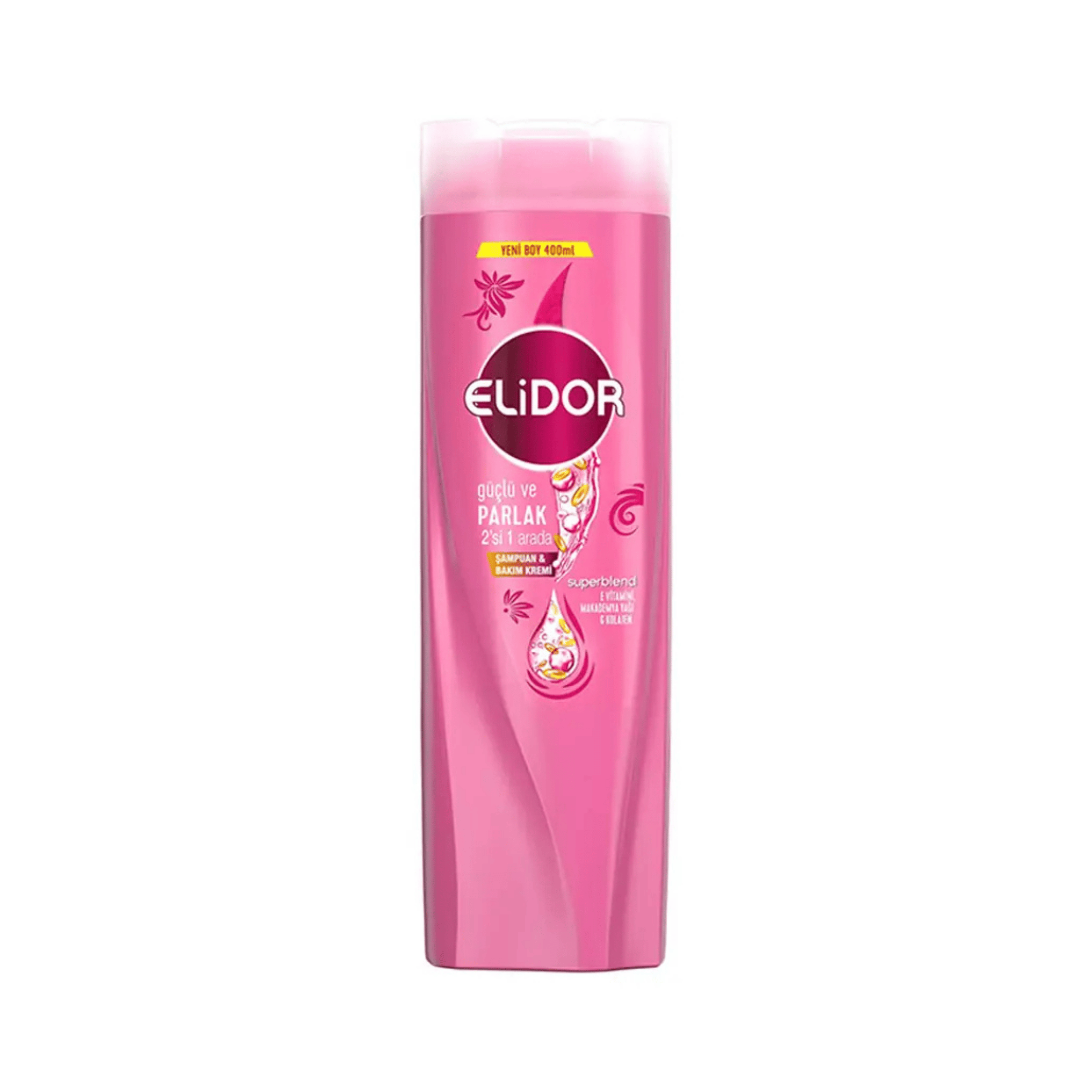 Elidor Güçlü&Parlak 2in1 Şampuan 400 Ml