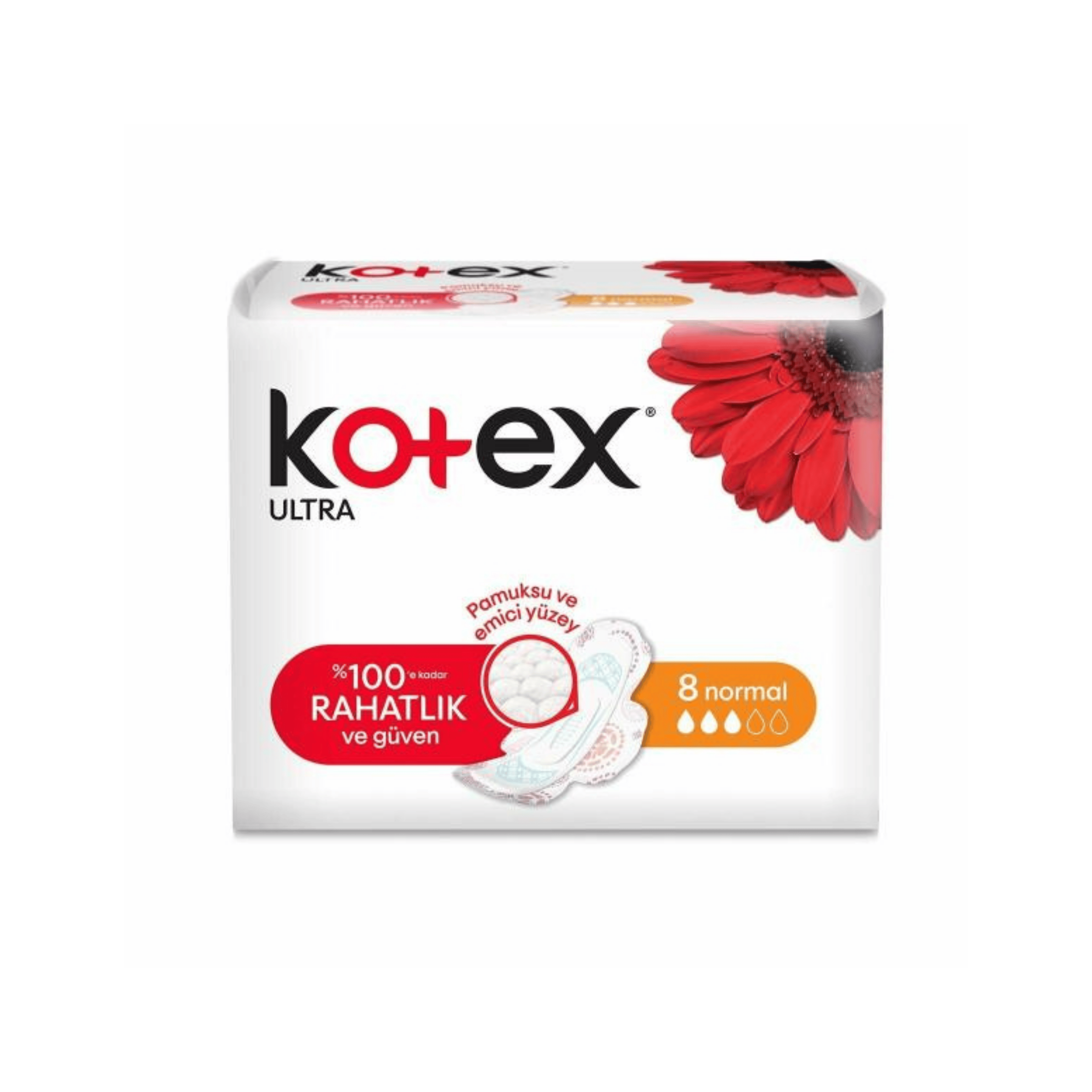 Kotex Ultra Normal Ped 8 Adet