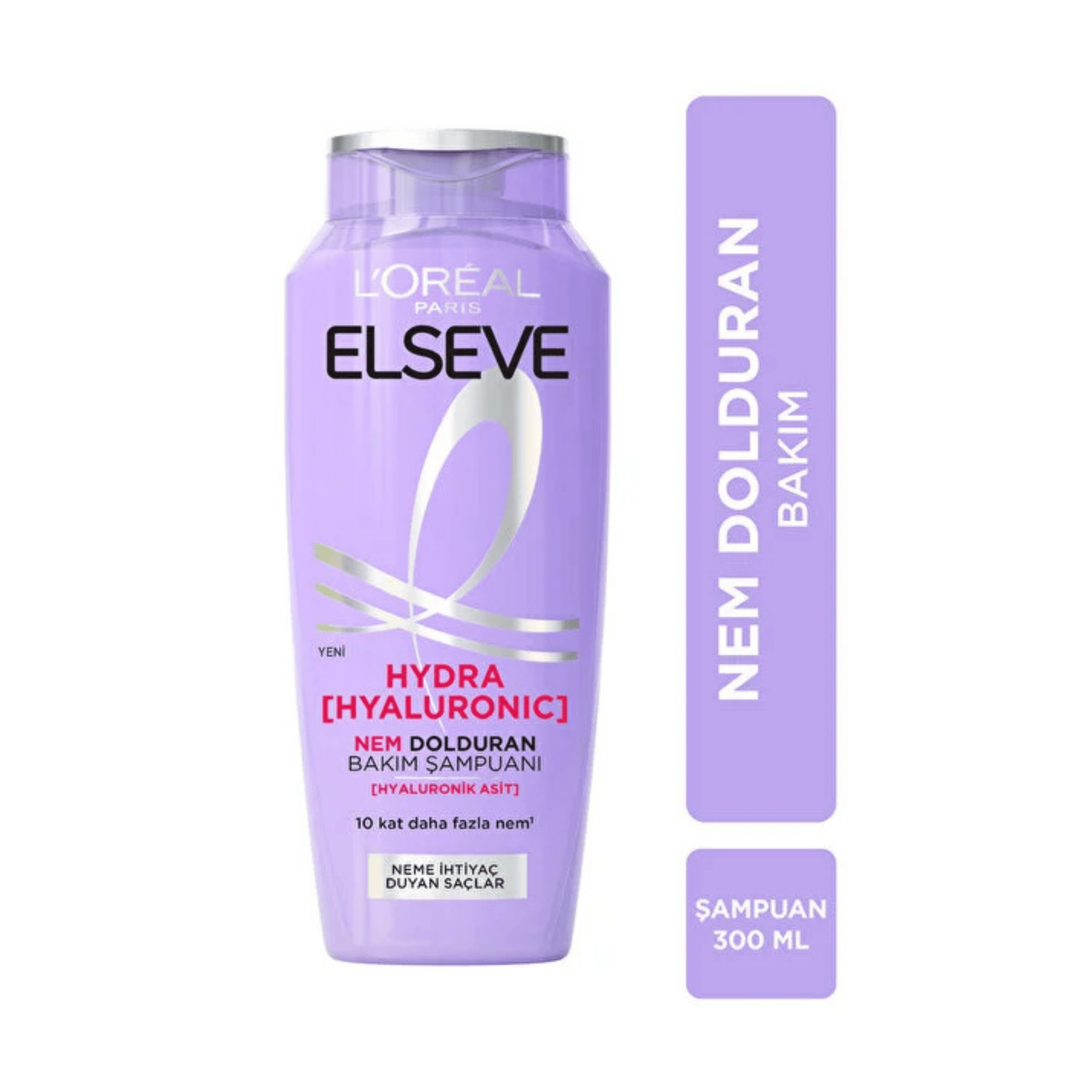 L'Oréal Paris Elseve Hydra Hyaluronic Nem Dolduran Şampuan 300 Ml