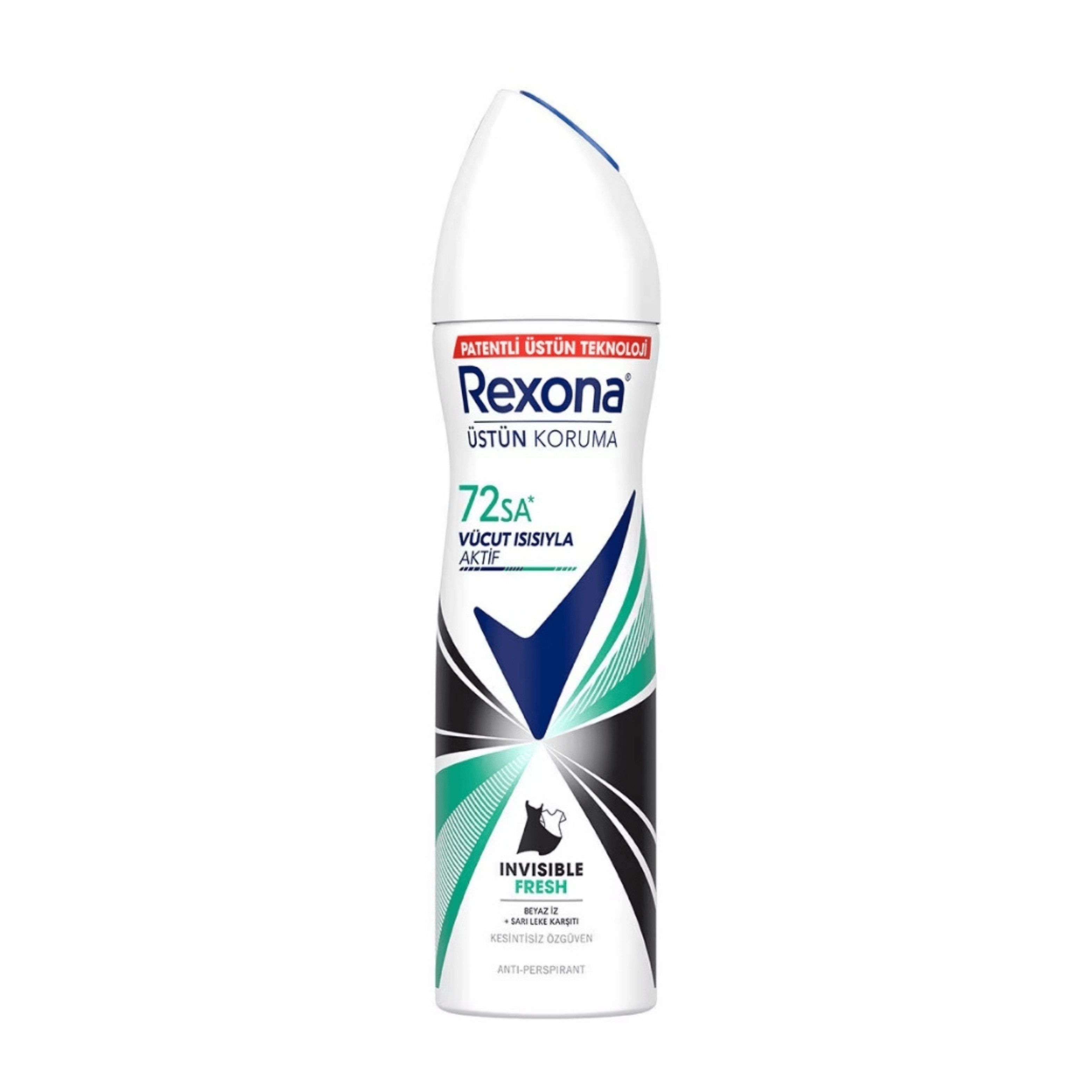 Rexona Invisible Black&White Fresh Kadın Deodorant 150 Ml