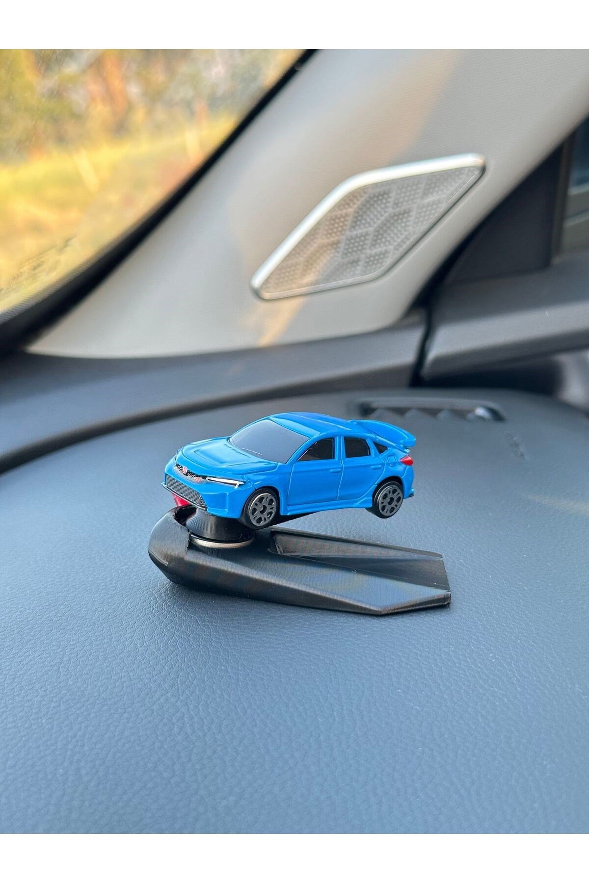 Honda Civic FC5 Mavi Metal Araç Torpido Drifter Seti Torpido Süsü