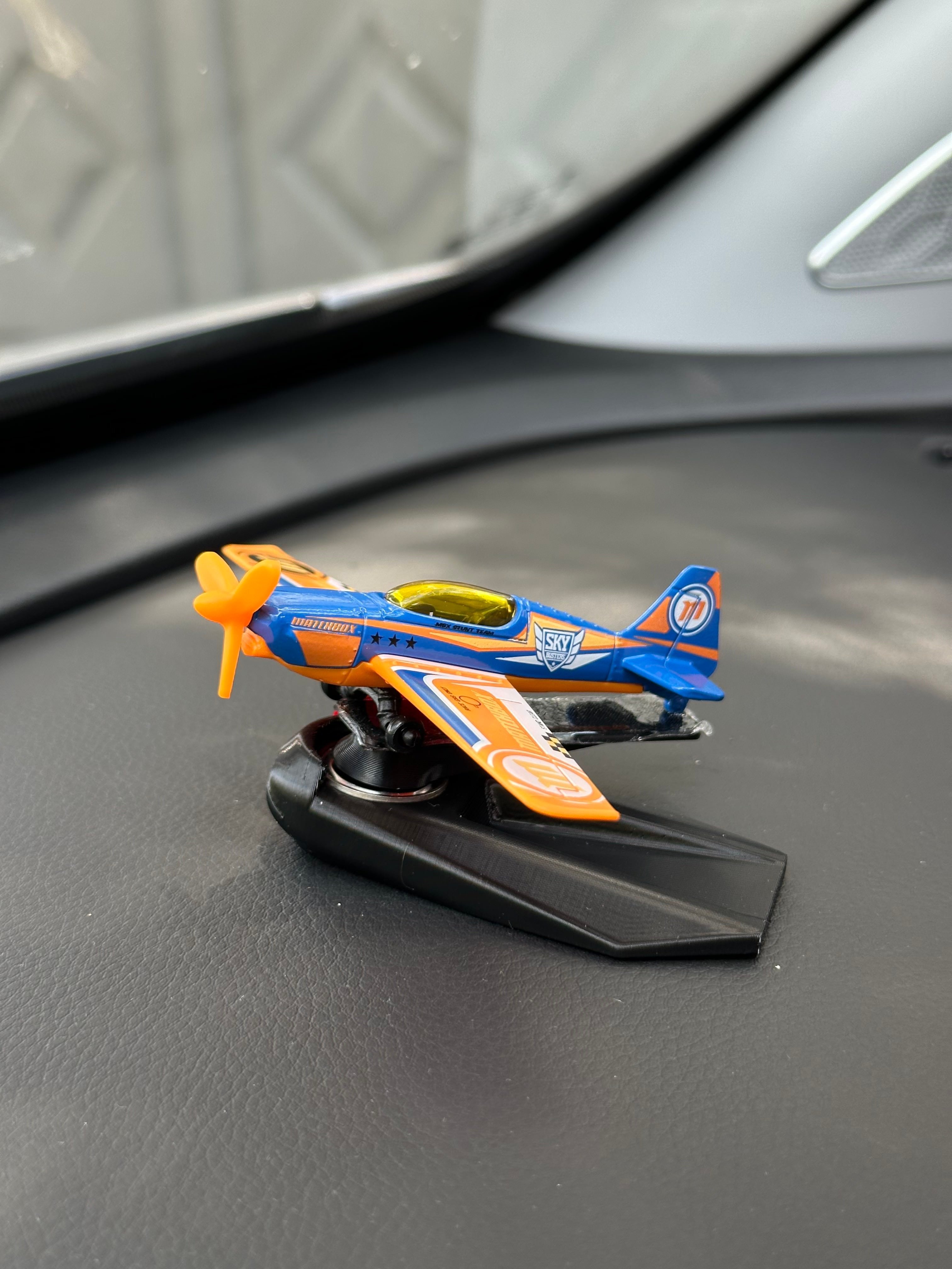 Mavi Detaylı Metal Gövdeli Model Uçak Torpido Drifter Seti Torpido Süsü