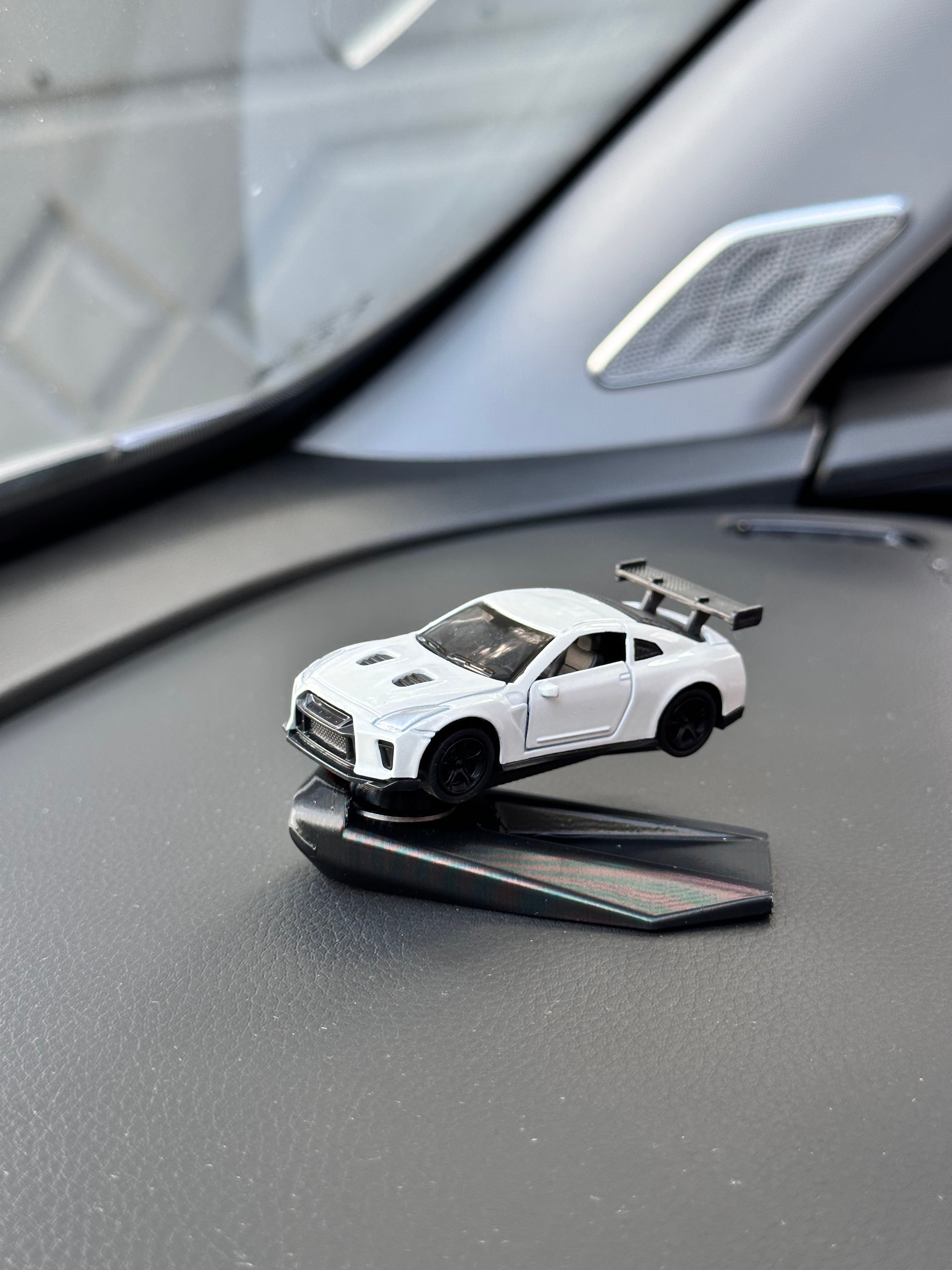 Nissan GT-R R35 Beyaz Diecast Model Torpido Drifter Seti Torpido Süsü