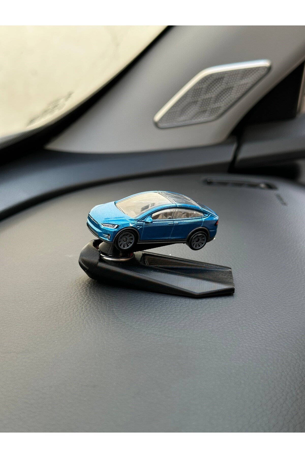 Tesla Model X Mavi Metal Model Torpido Drifter Seti Torpido Süsü