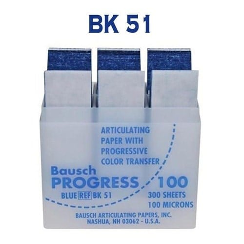 Bausch Progress Artikülasyon Kağıdı Düz 100 Mikron 300'lük