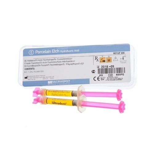 Ultradent Porcelain Etch 9% Hidroflorik Porselen Asiti 2'Lİ