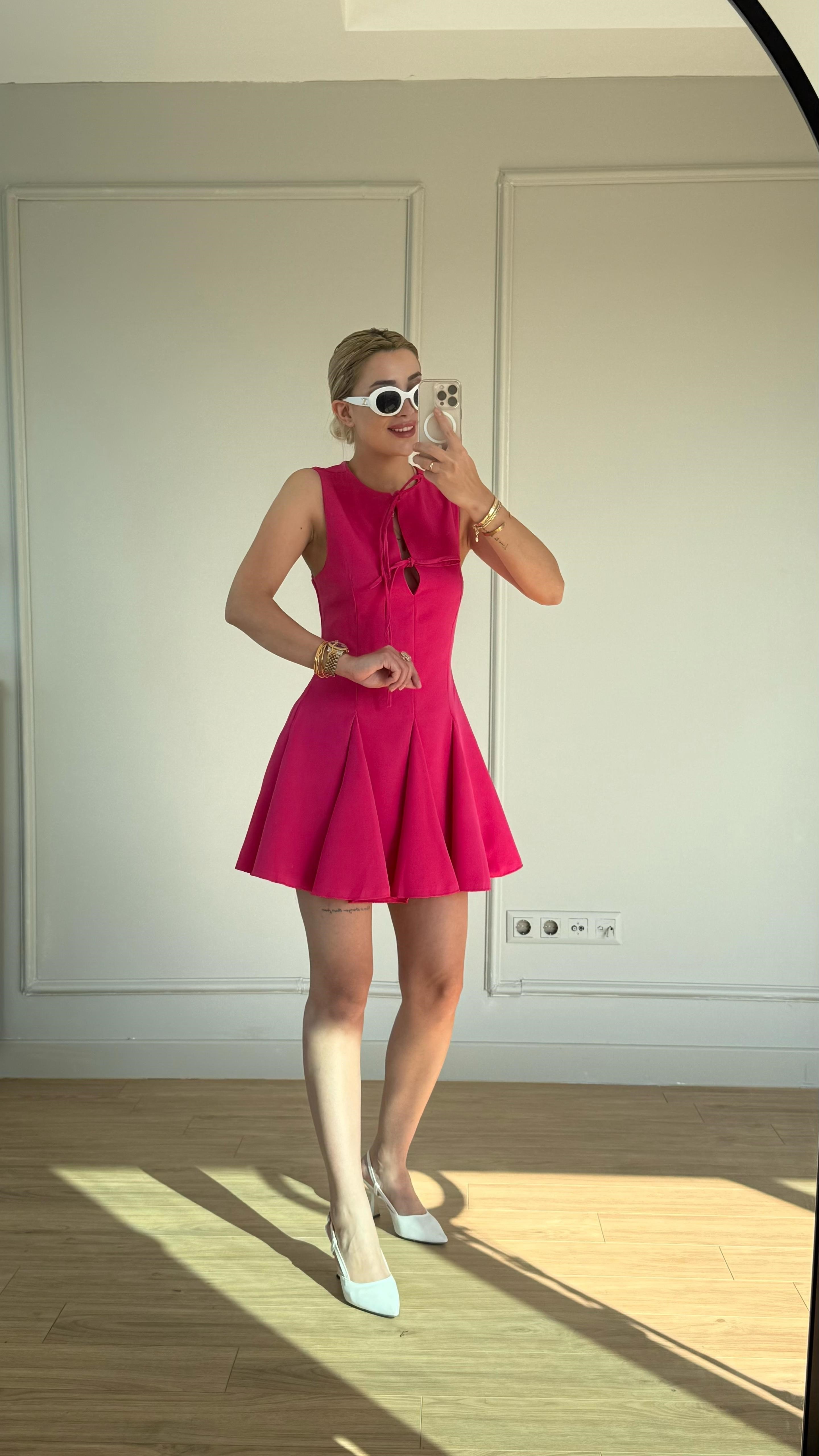 Loya elbise pembe