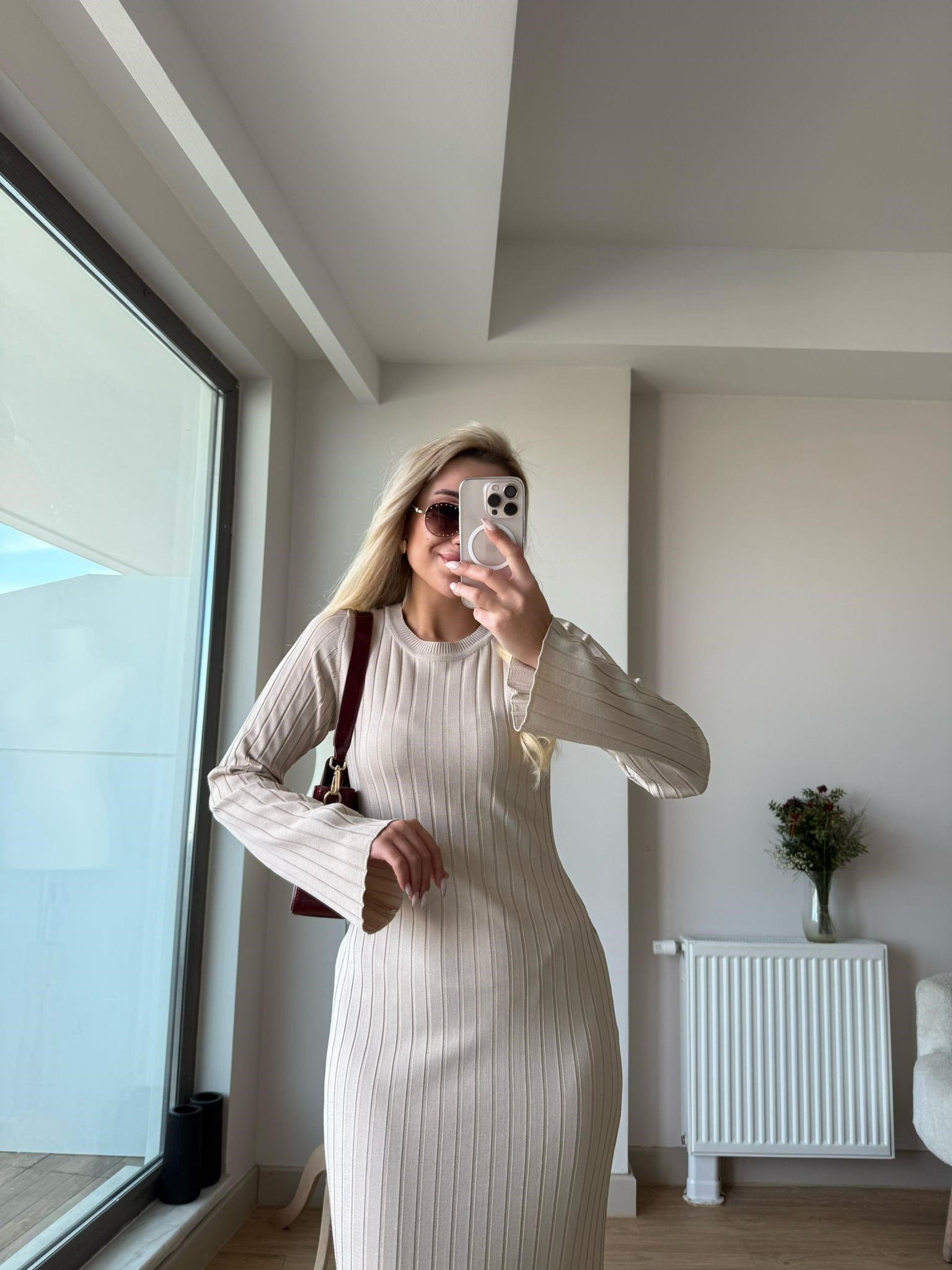 Nana elbise bej