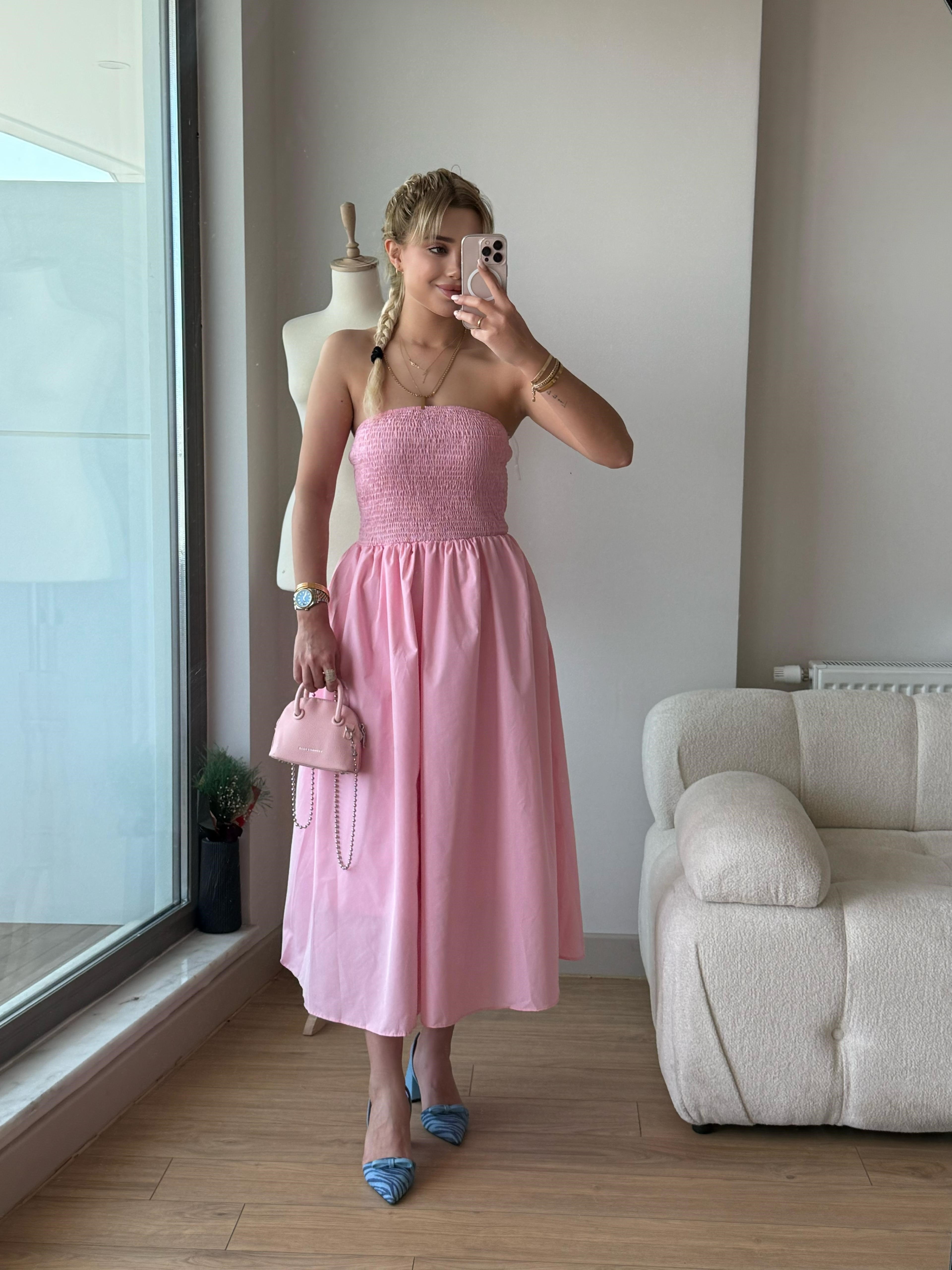 Prenses elbise pembe