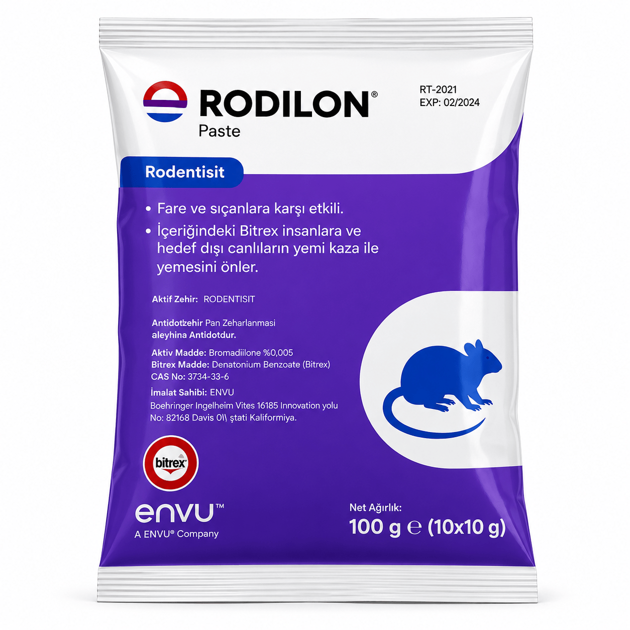 BAYER / ENVURODİLON PASTA 100 GR