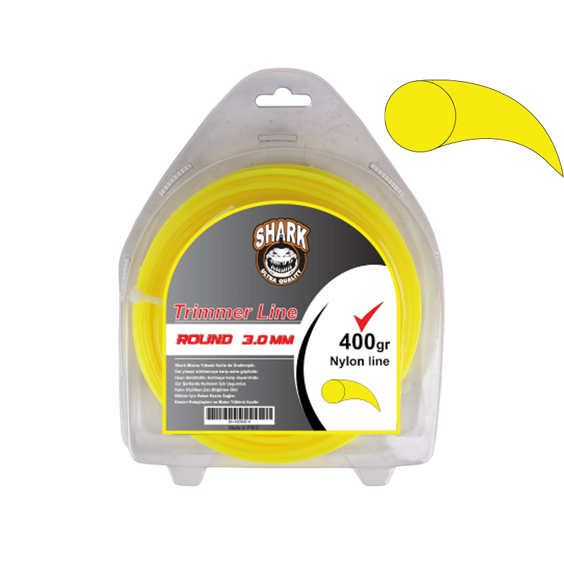 SHARKSHARK MİSİNA 3,0 mm 400 gr YUVARLAK SH-400300-R