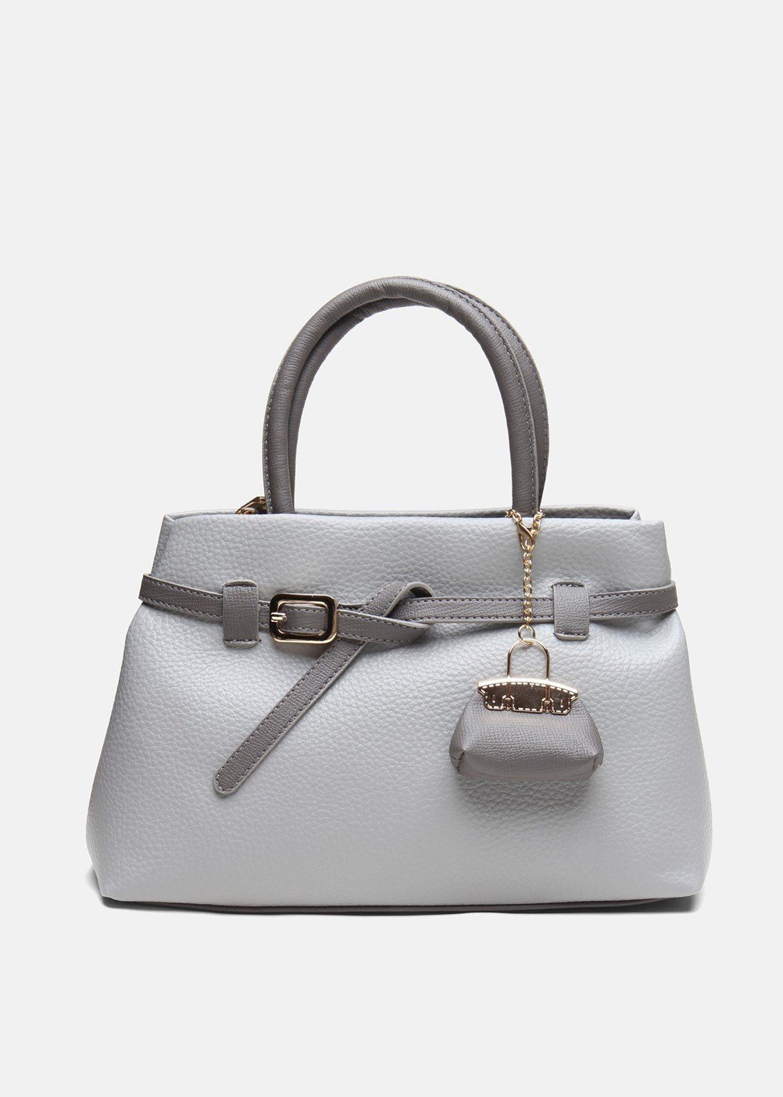 Noir Elegance Tote Kadın El Çantası - Gri