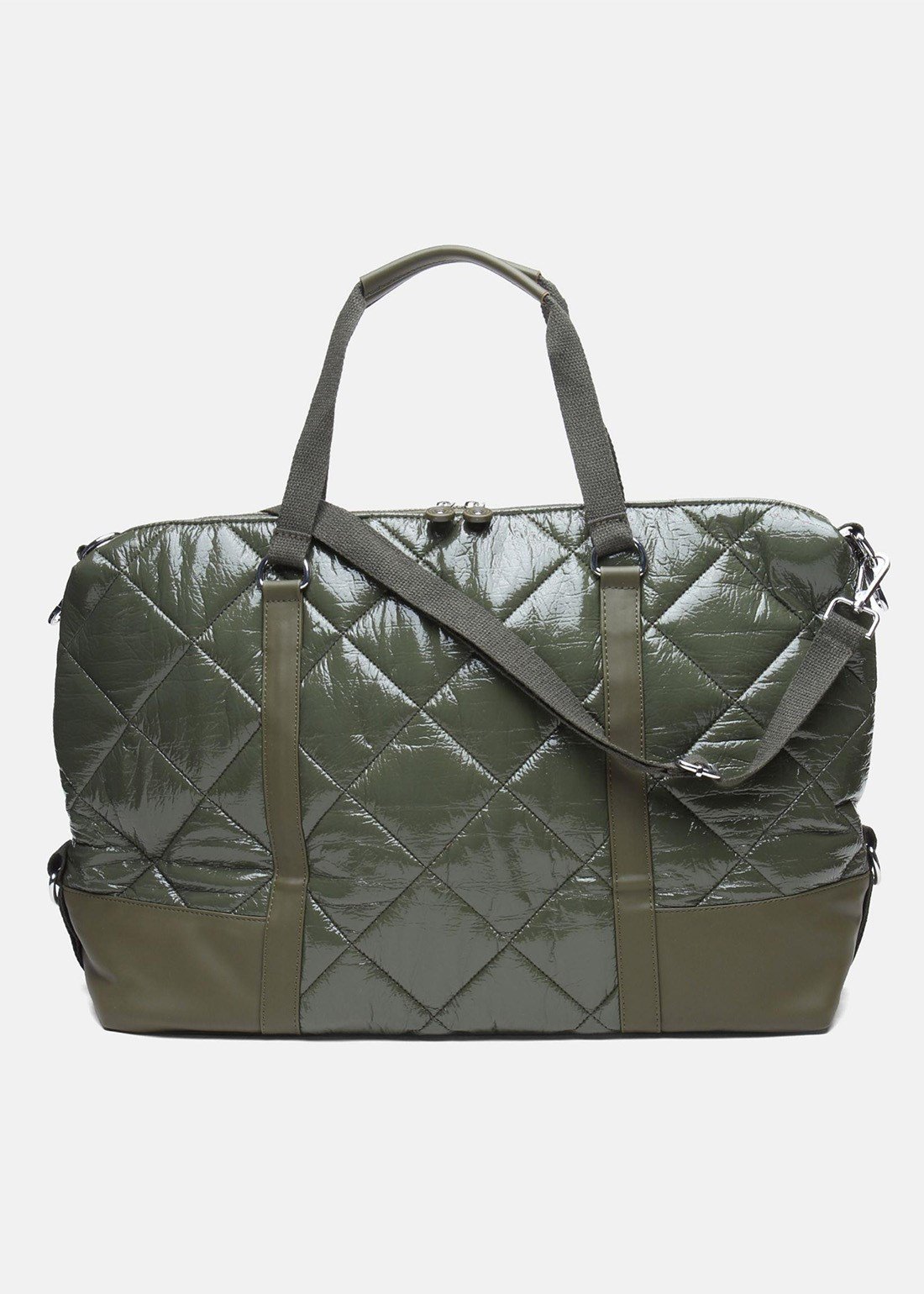 Nova Quilted Kadın Omuz Çantası - Haki