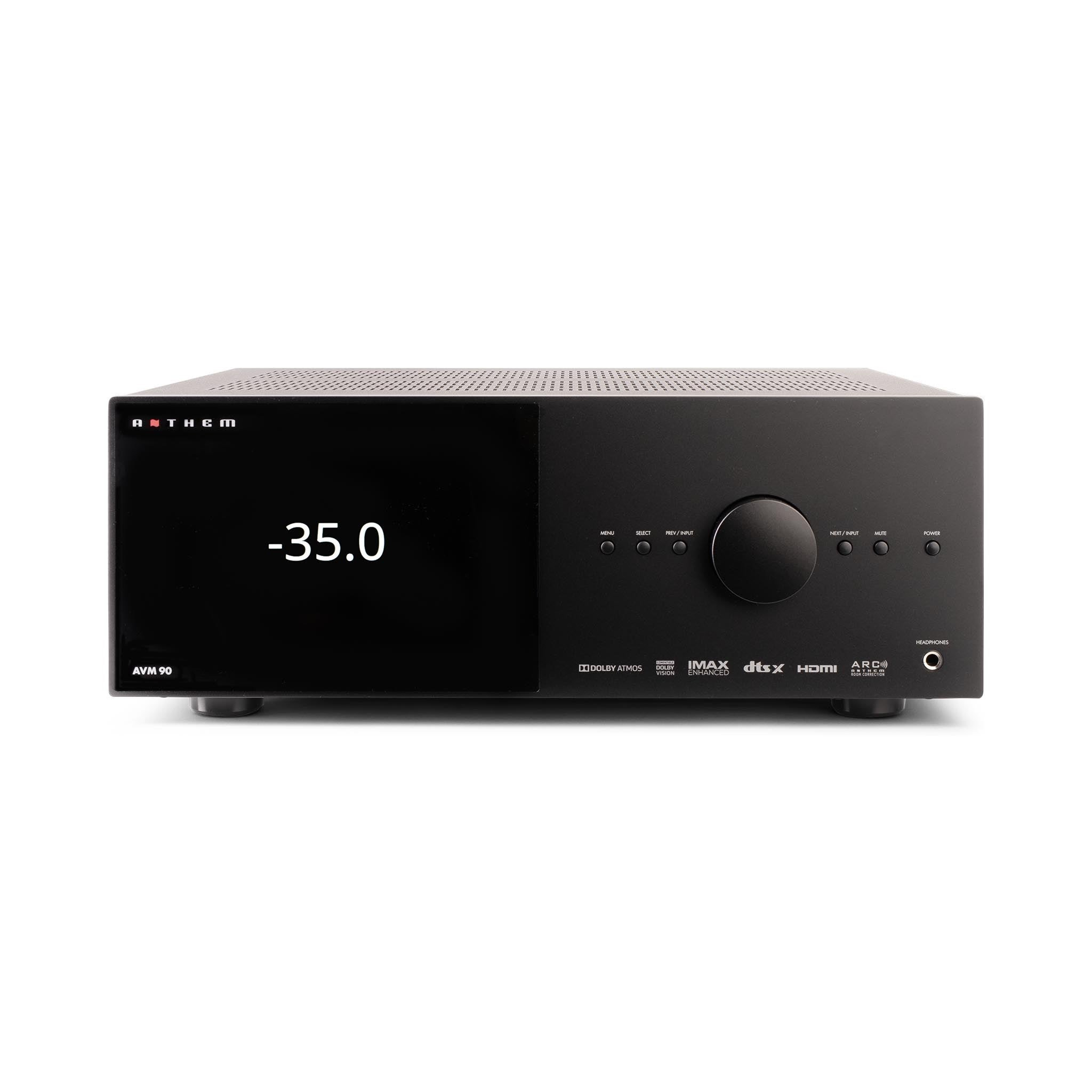 Anthem AVM 90 8K 15.4 Kanal AV İşlemci Siyah