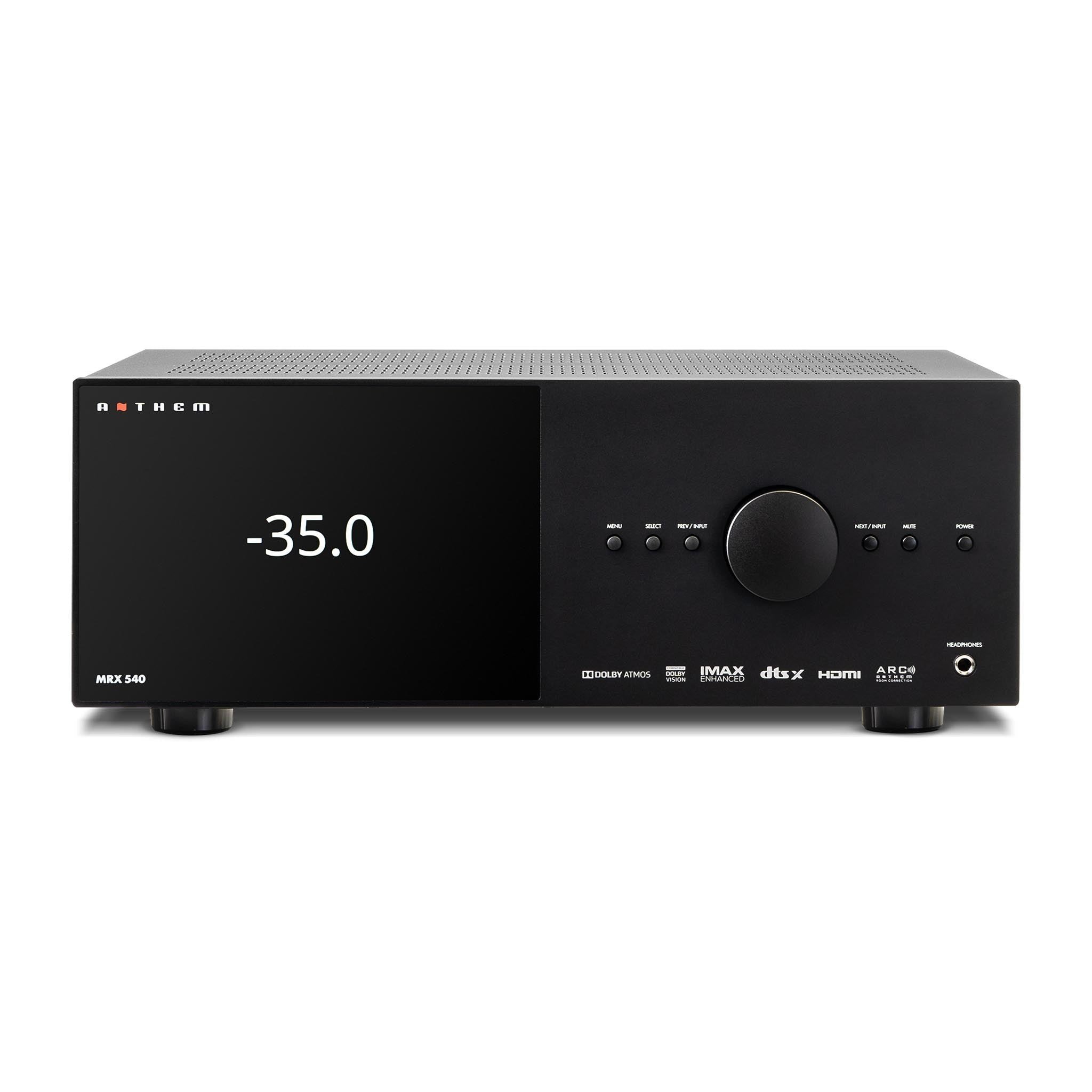 Anthem MRX 540 8K 5 Kanal AV Receiver Siyah