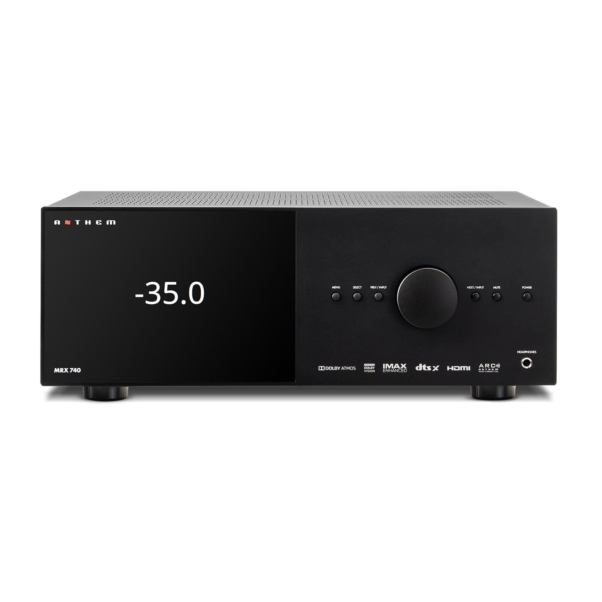 Anthem MRX 740 8K 7 Kanal AV Receiver Siyah