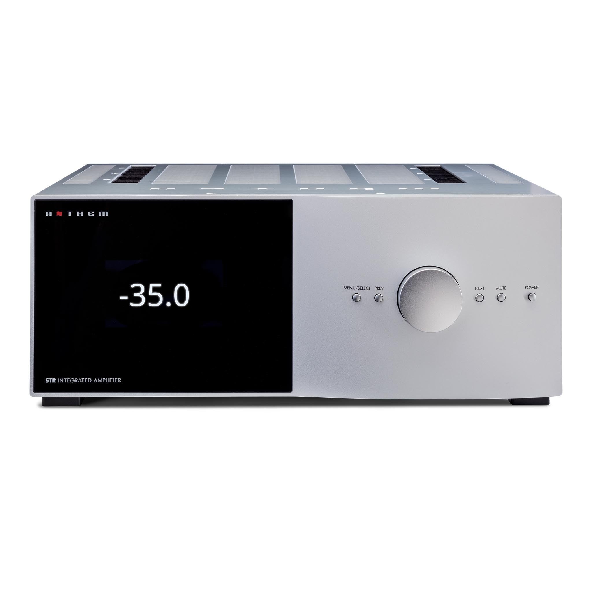 Anthem STR Integrated DAC ve Phono Katlı Entegre Stereo Amfi Gümüş