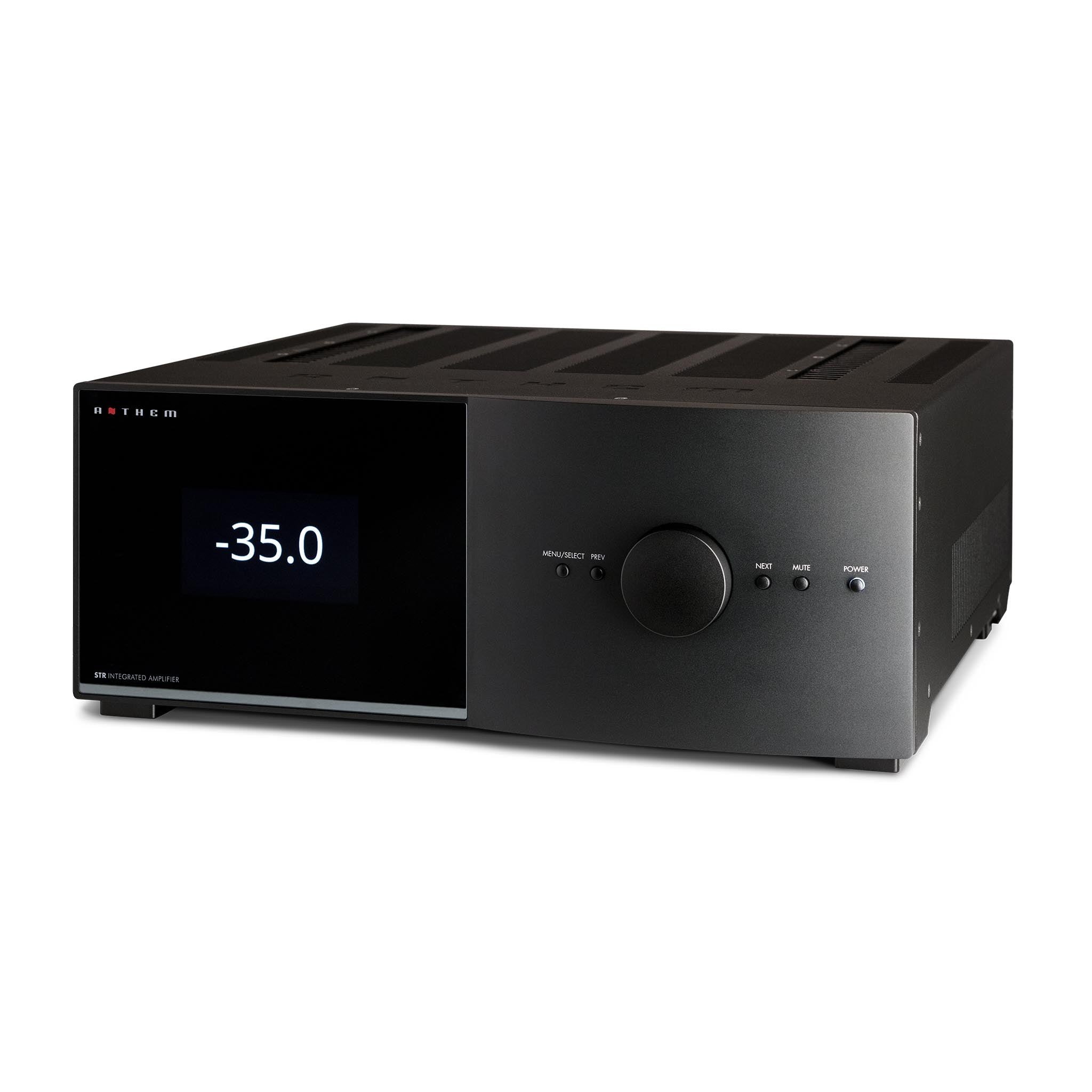 Anthem STR Integrated DAC ve Phono Katlı Entegre Stereo Amfi Siyah