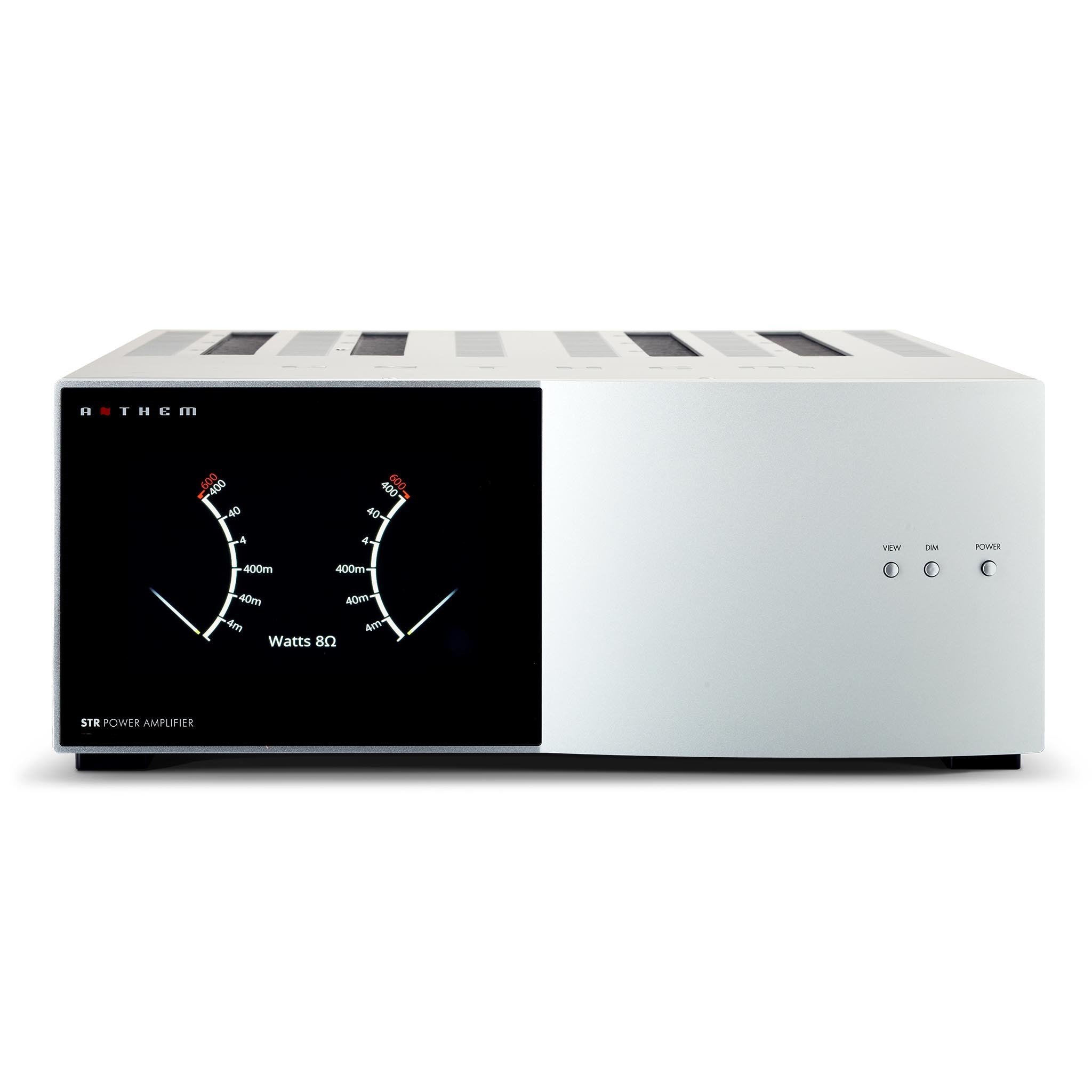 Anthem STR Power Amplifier Stereo Power Amfi Gümüş