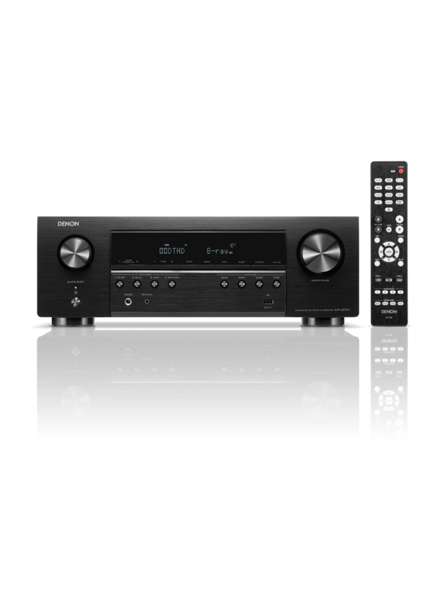 Denon AVR-S670H 5.2 Kanal 8K AV Receiver - Siyah