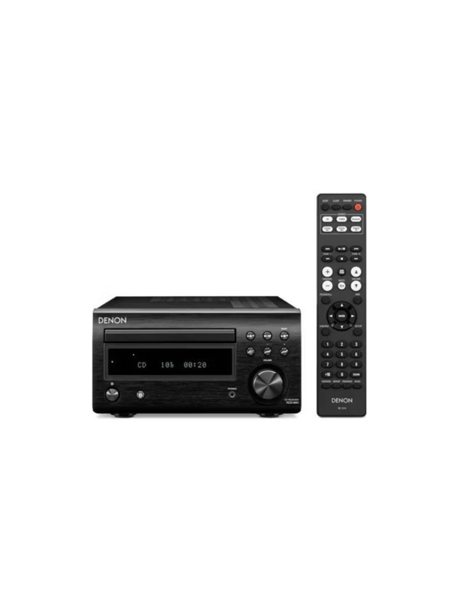 Denon RCD-M41 CD'li Mini Hi-Fi Receiver - Siyah