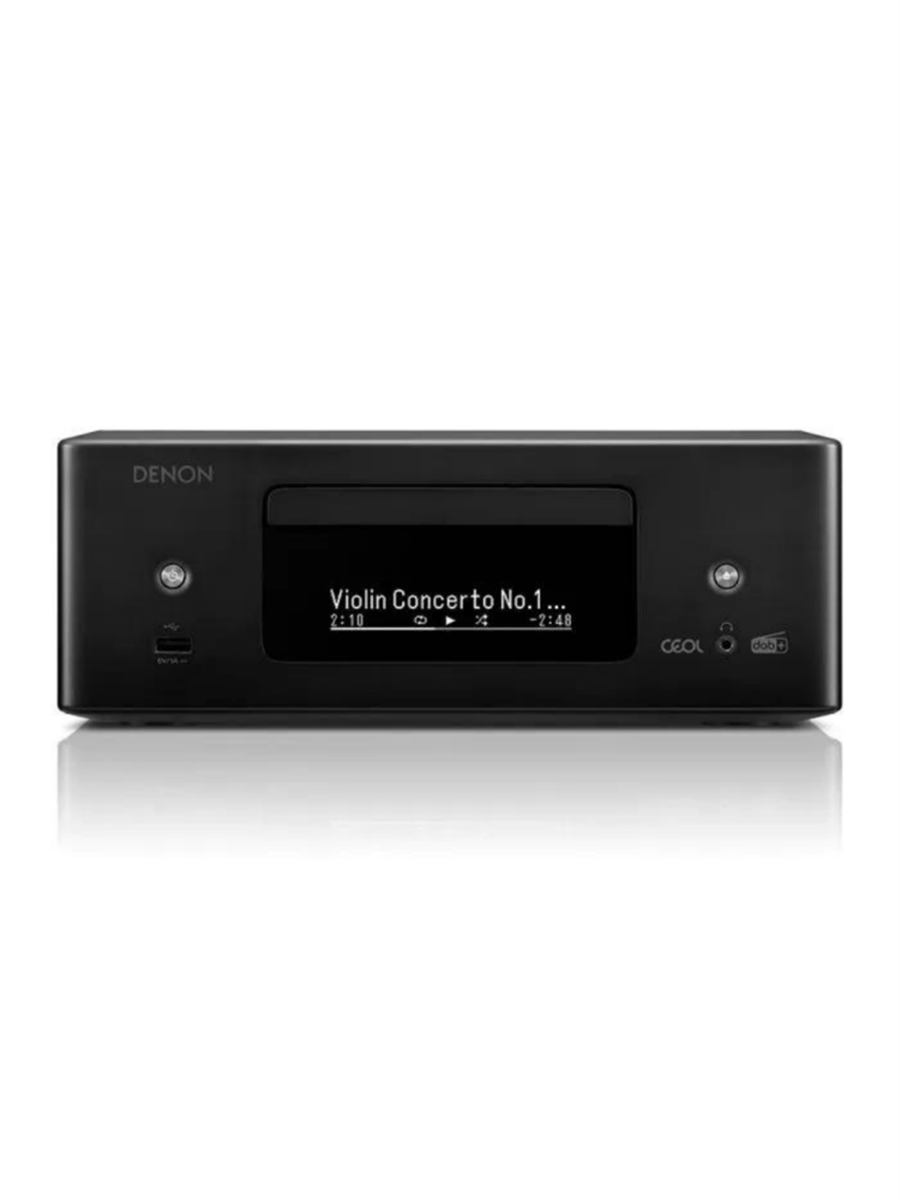 Denon RCD-N12 DAB CD ve Network Stereo Receiver - Siyah