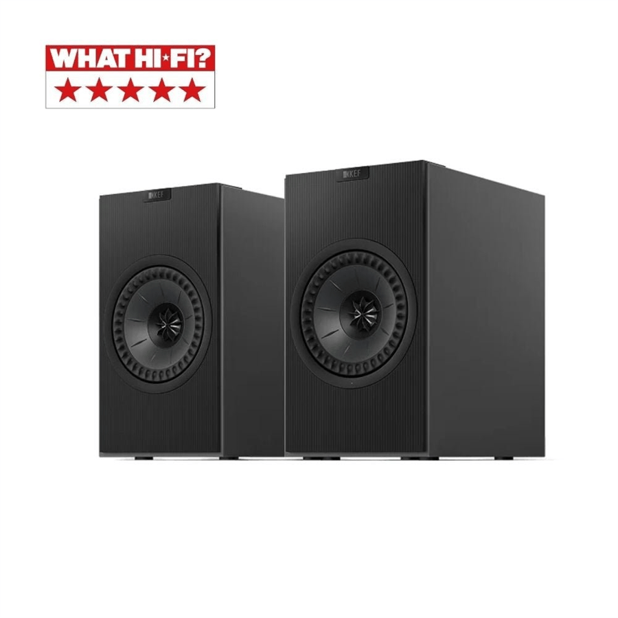 KEF Coda W Kablosuz Raf Tipi Aktif Hoparlör Siyah