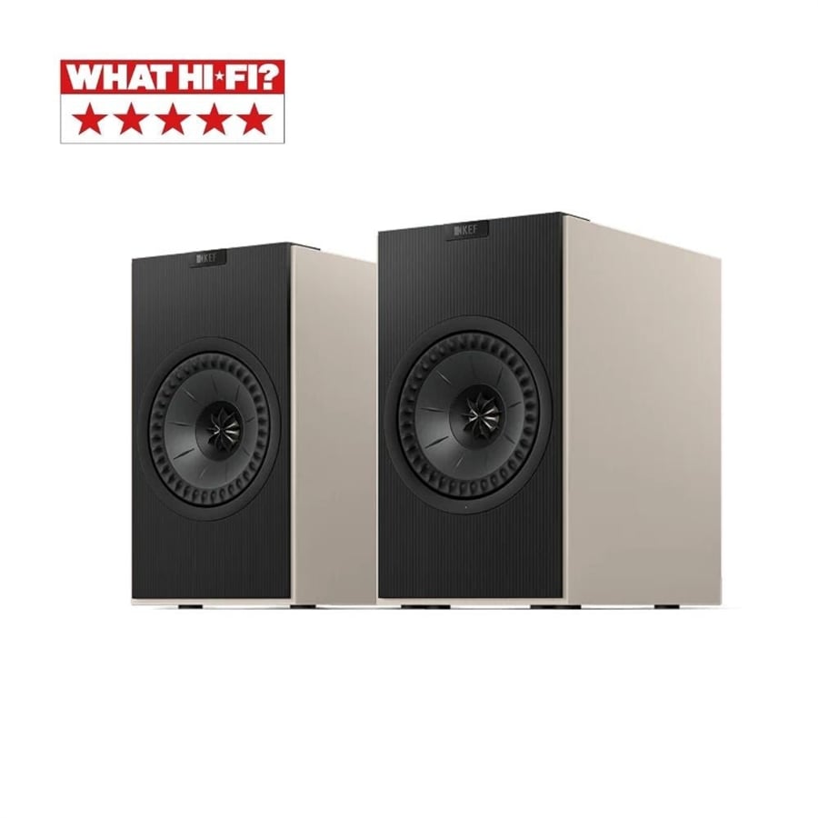 KEF Coda W Kablosuz Raf Tipi Aktif Hoparlör Gri