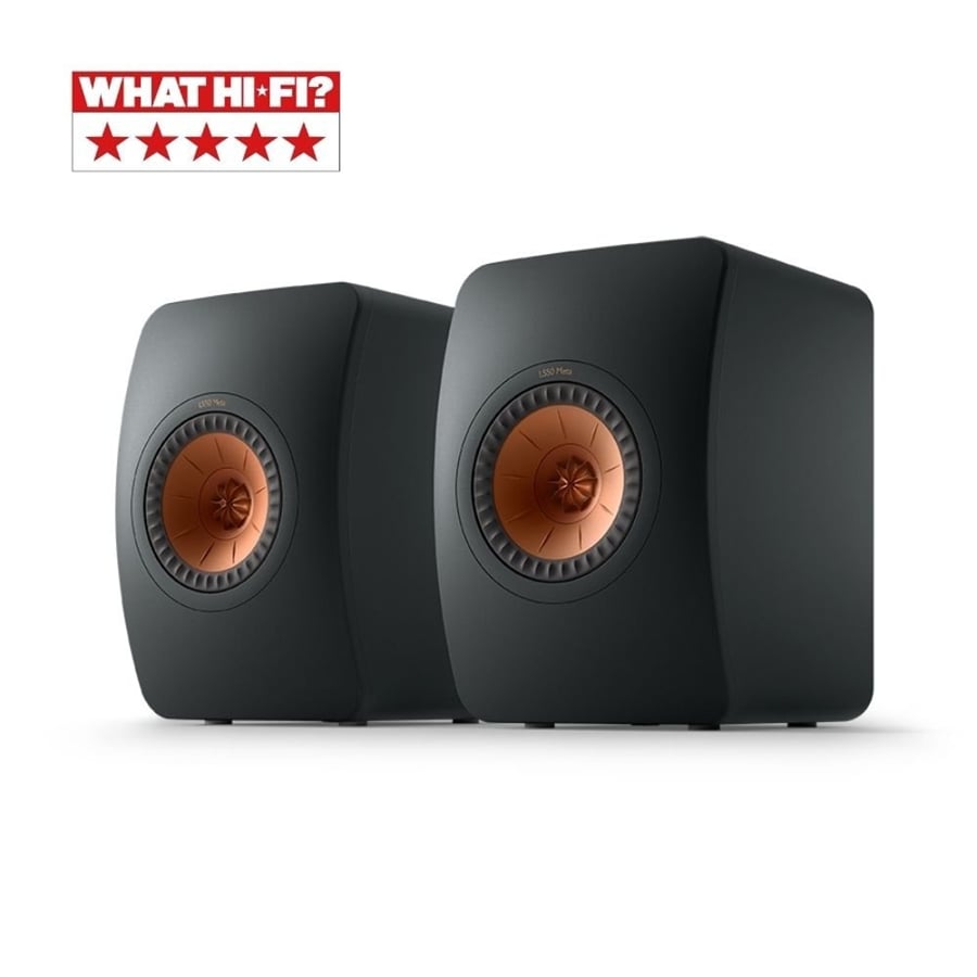 KEF LS50 Meta HiFi Hoparlör Seti Siyah