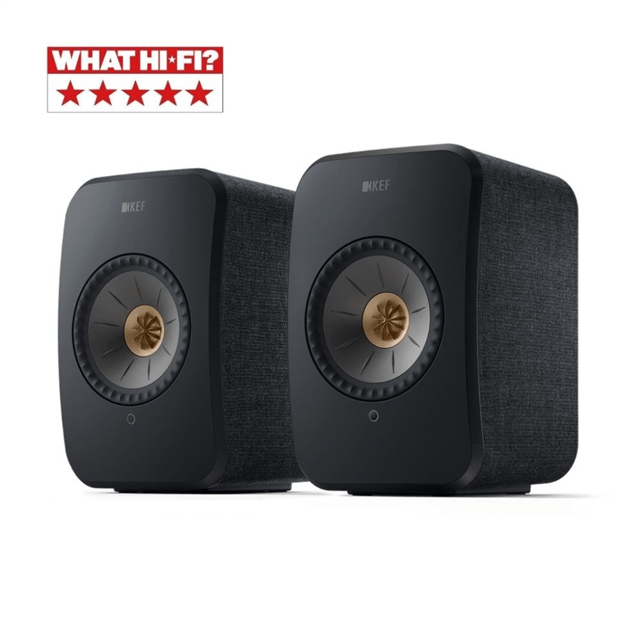 KEF LSX II Kablosuz Aktif Hi-Fi Hoparlör Siyah